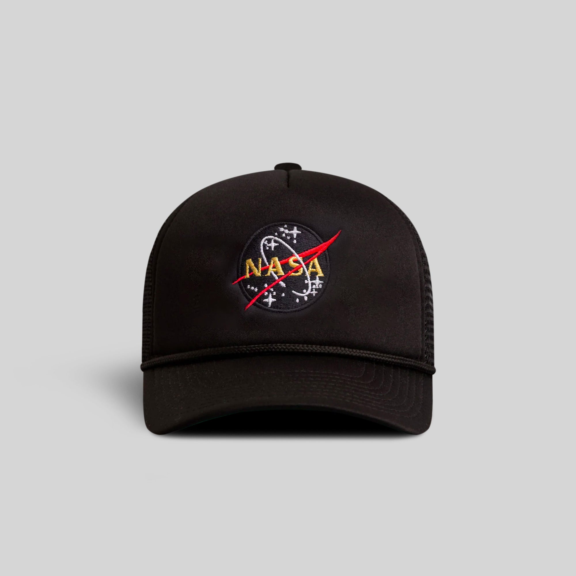 SKYLAB NASA 50TH ANNIVERSARY BLACK TRUCKER HAT
