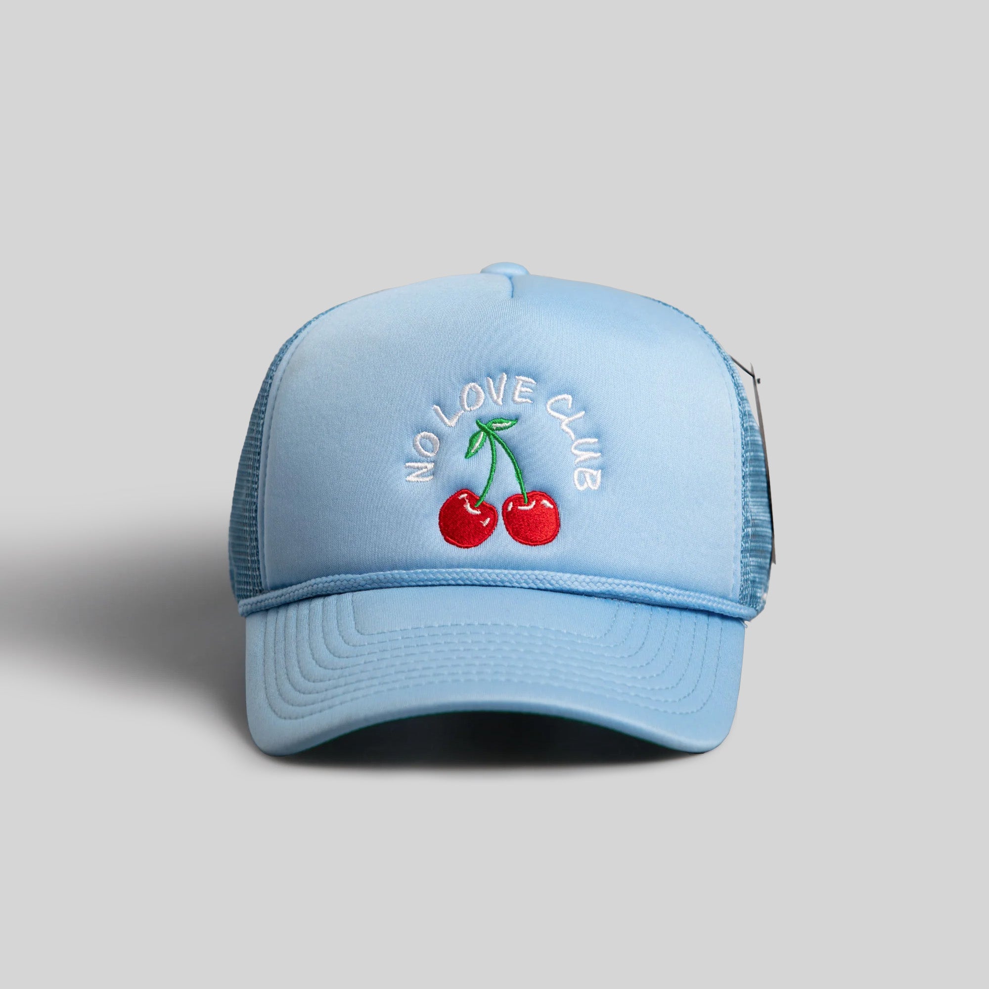 NO LOVE CLUB UNI BLUE TRUCKER HAT