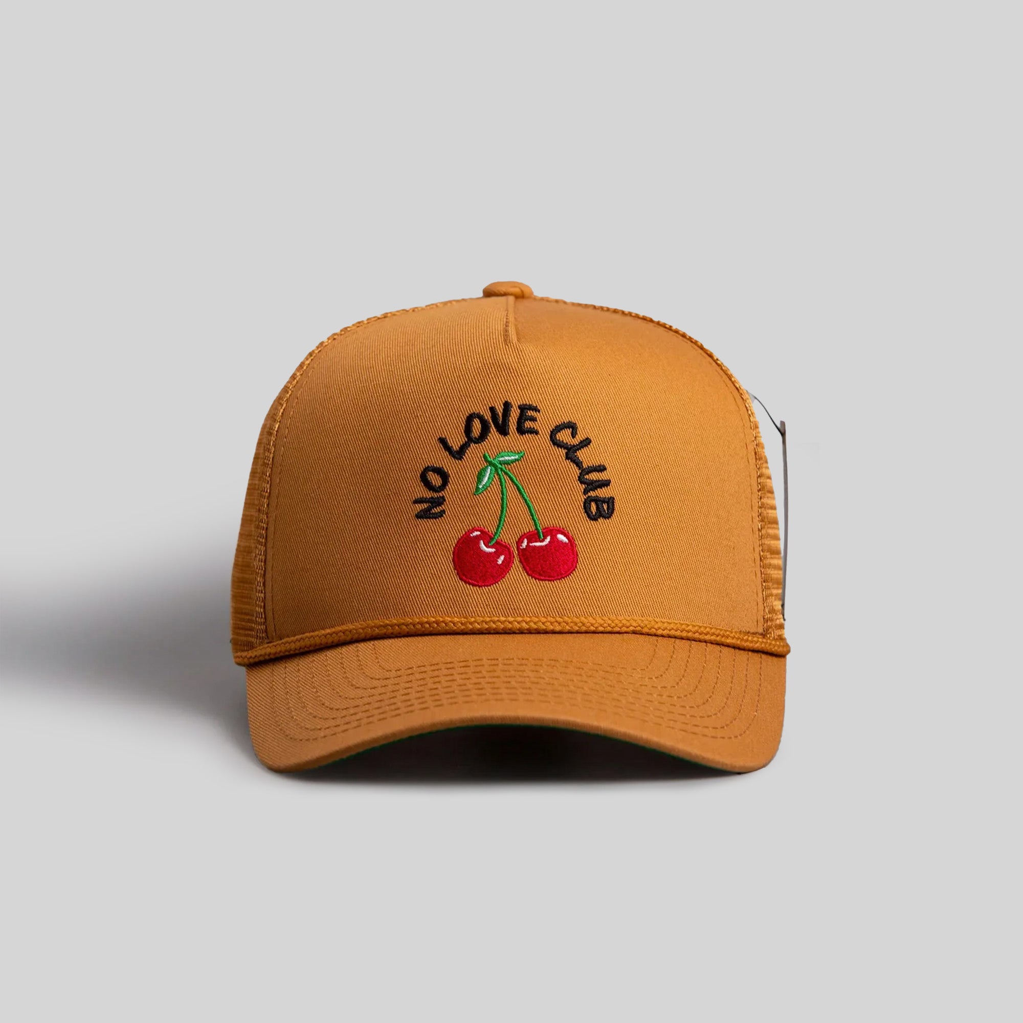 NO LOVE CLUB WHEAT TRUCKER HAT