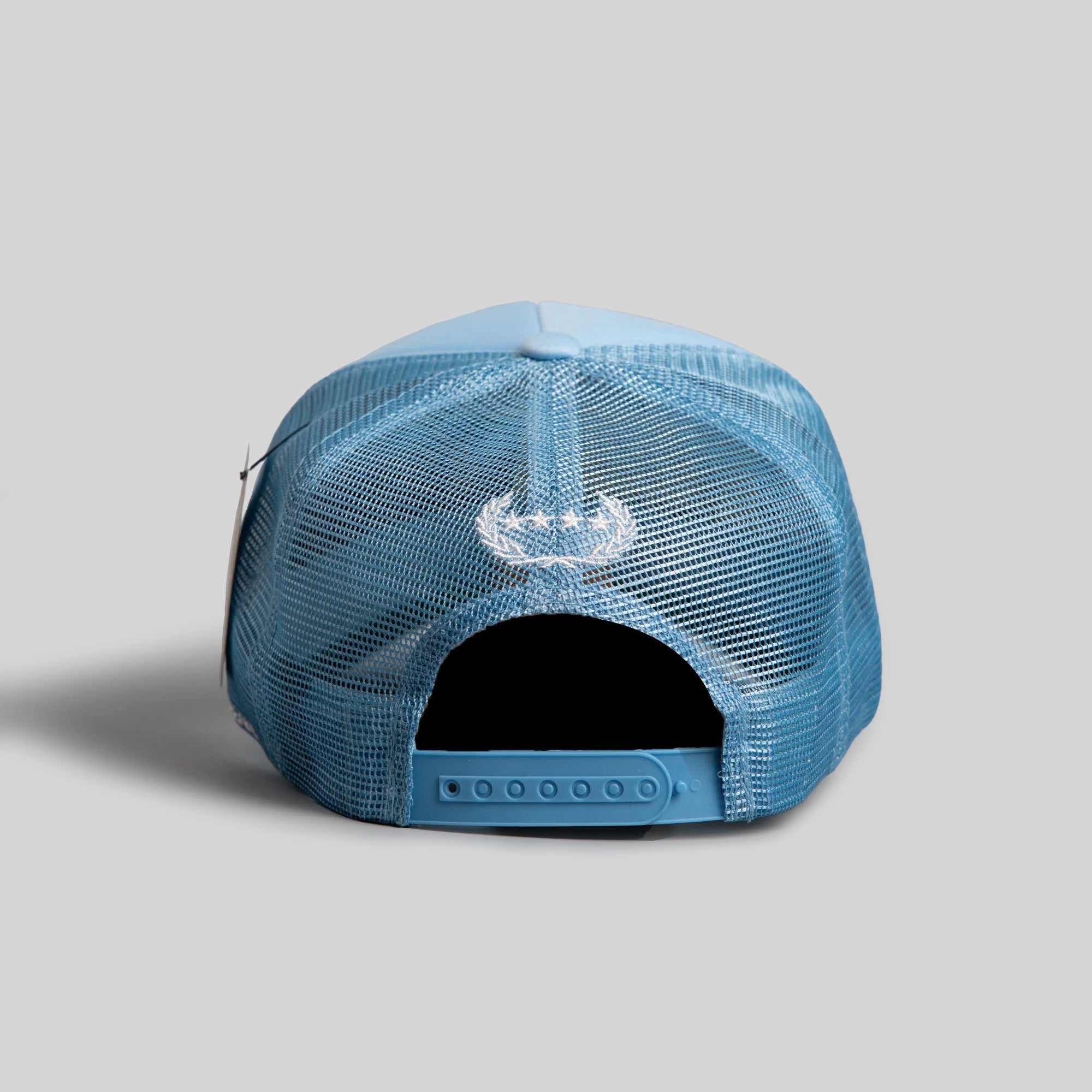 NO LOVE CLUB UNI BLUE TRUCKER HAT