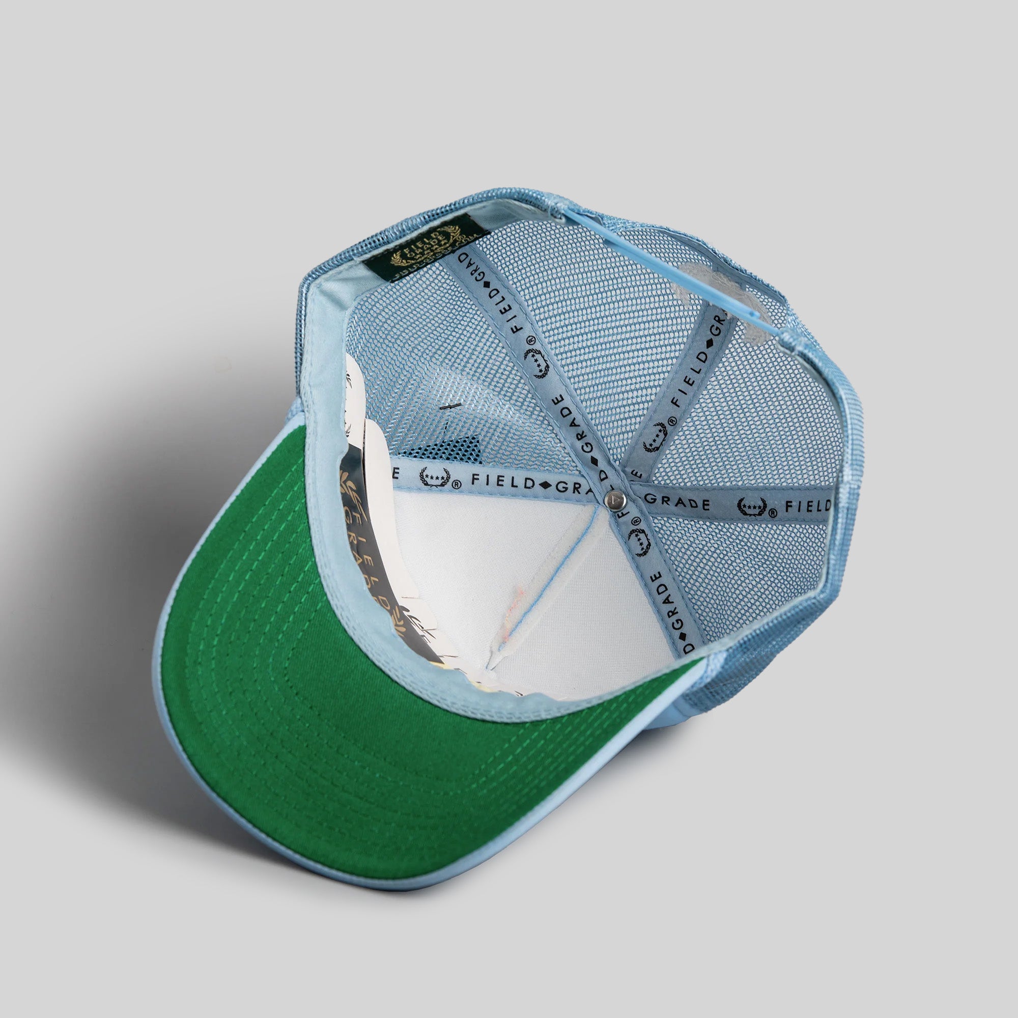 NO LOVE CLUB UNI BLUE TRUCKER HAT