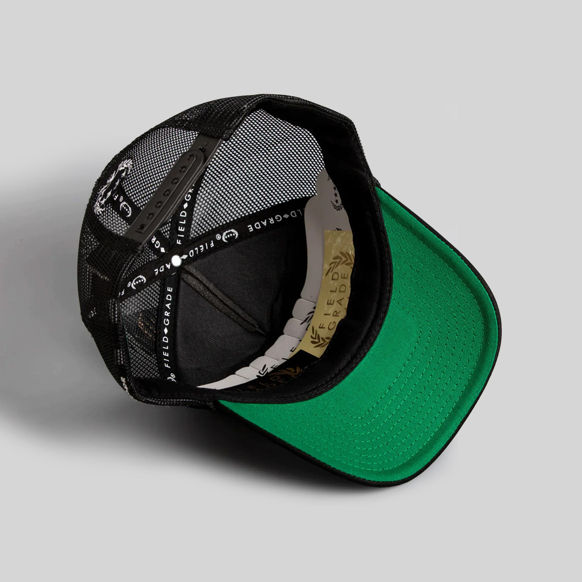 ROYALTY BLACK TRUCKER HAT