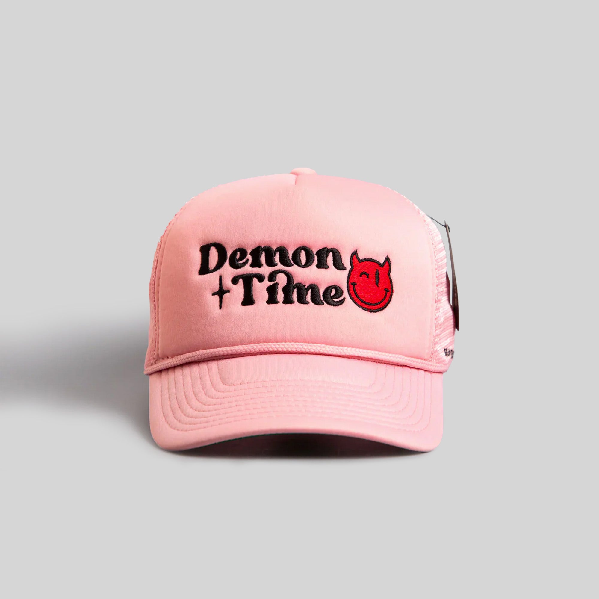 DEMON TIME PINK TRUCKER HAT