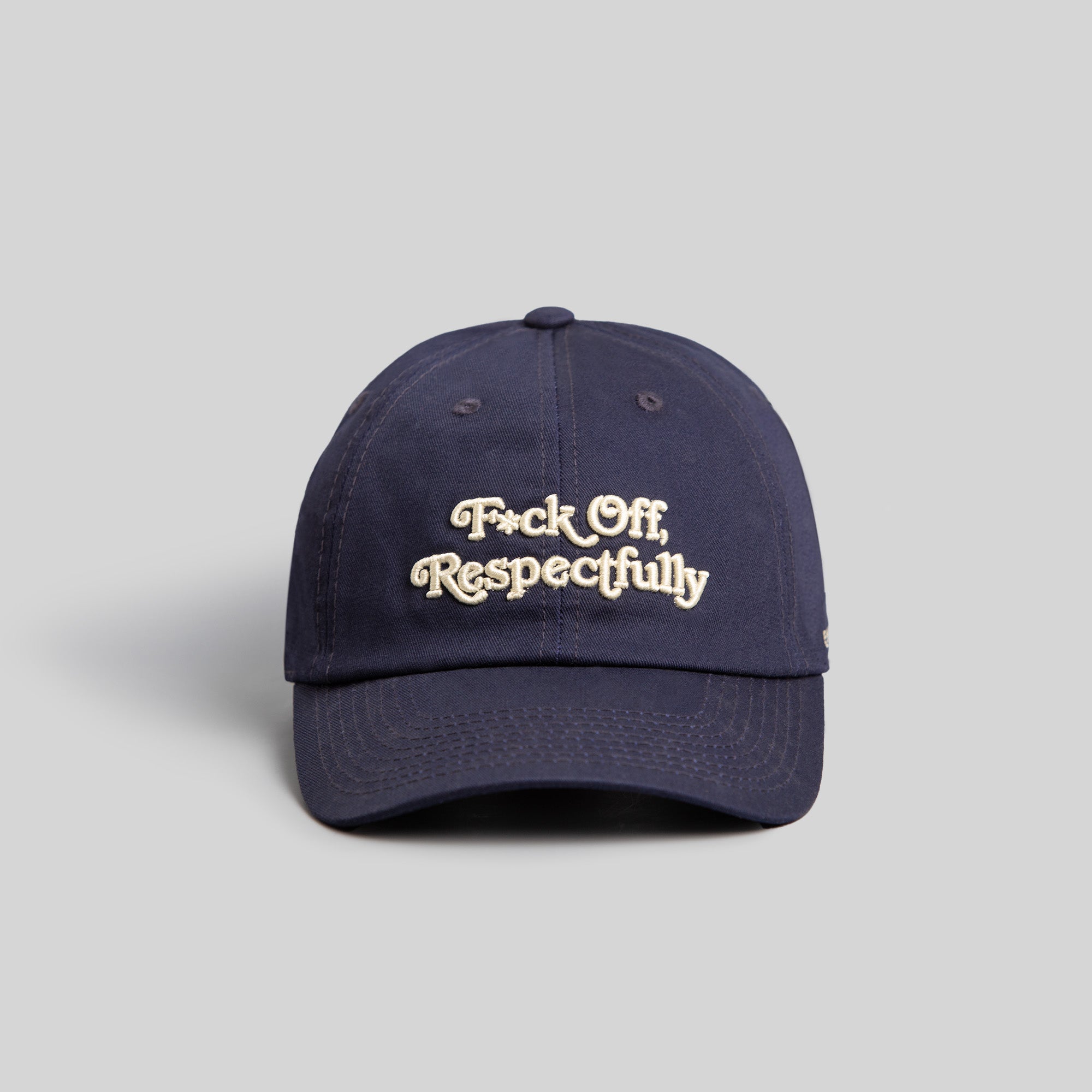 RESPECTFULLY DEEP NAVY RELAXED FIT HAT