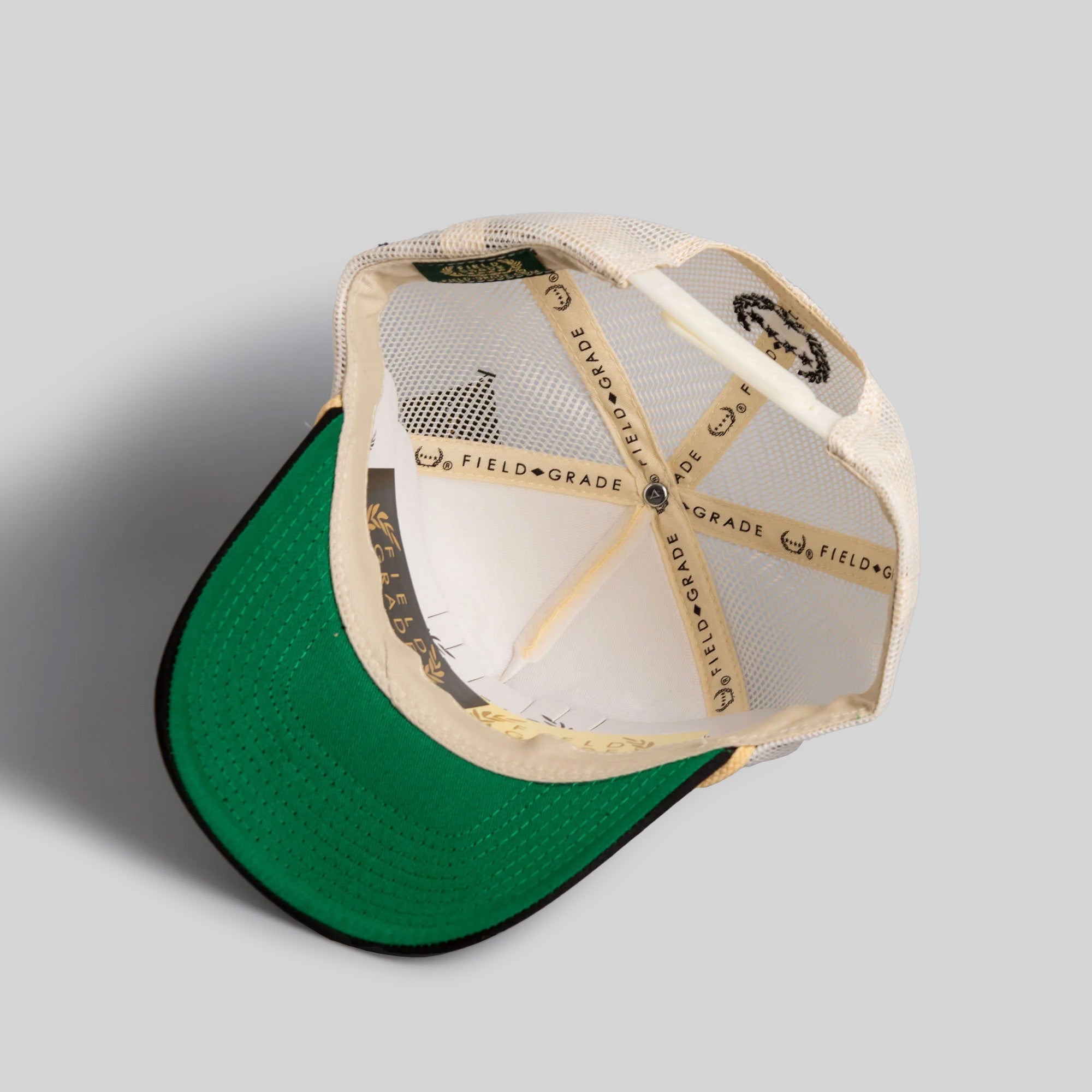 ROYALTY TWO TONE SAND/BLACK TRUCKER HAT