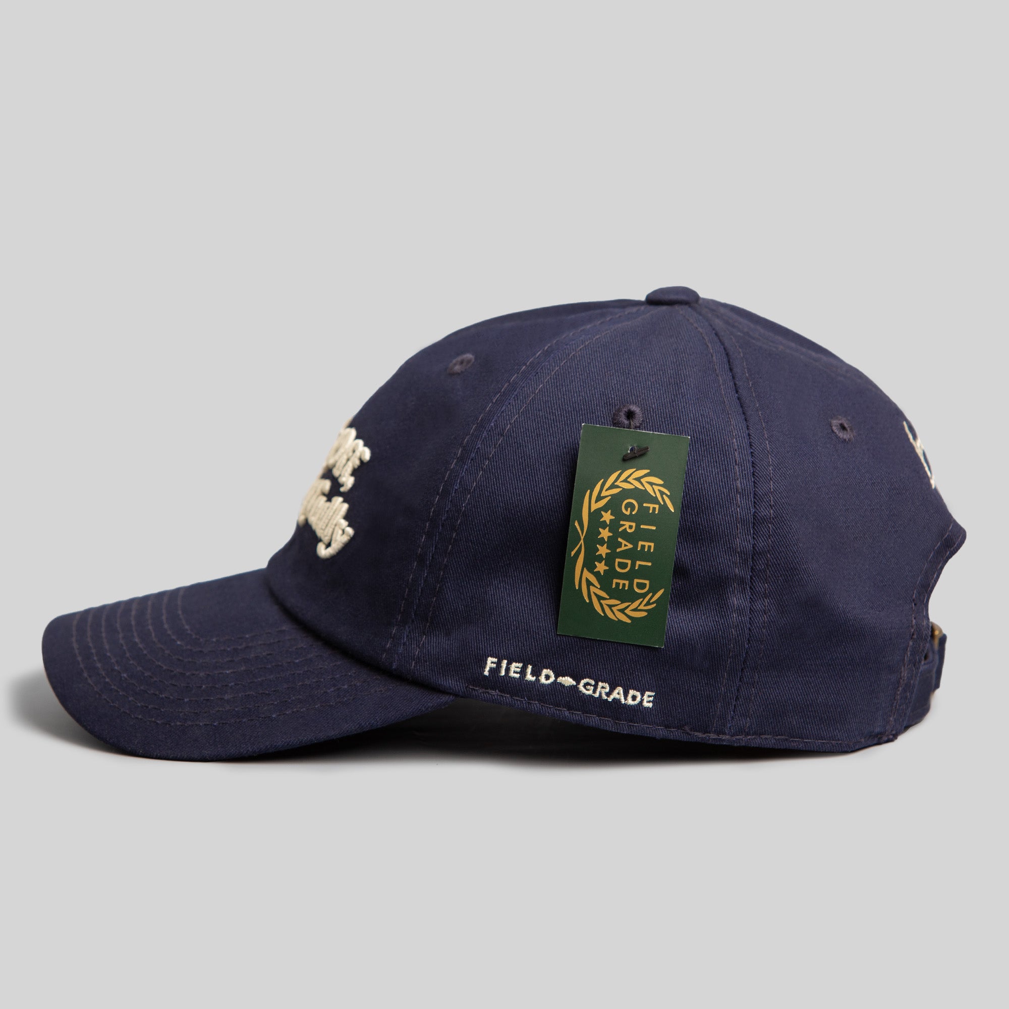 RESPECTFULLY DEEP NAVY RELAXED FIT HAT