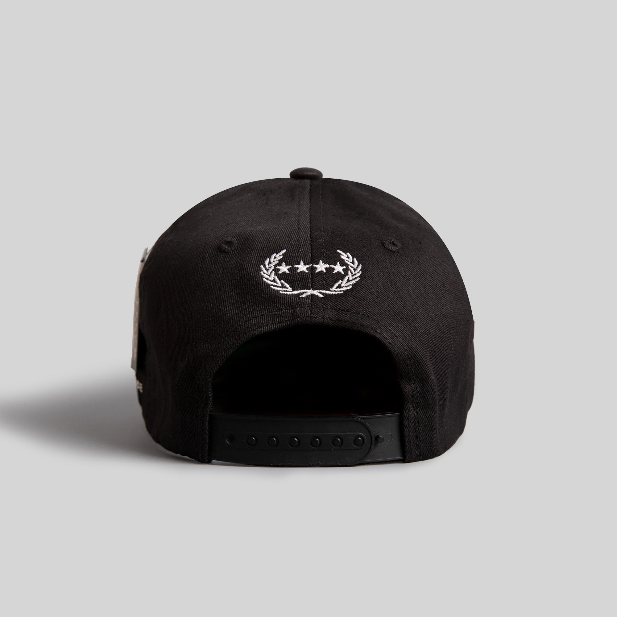 TRUST NO ONE BLACK TRUCKER HAT
