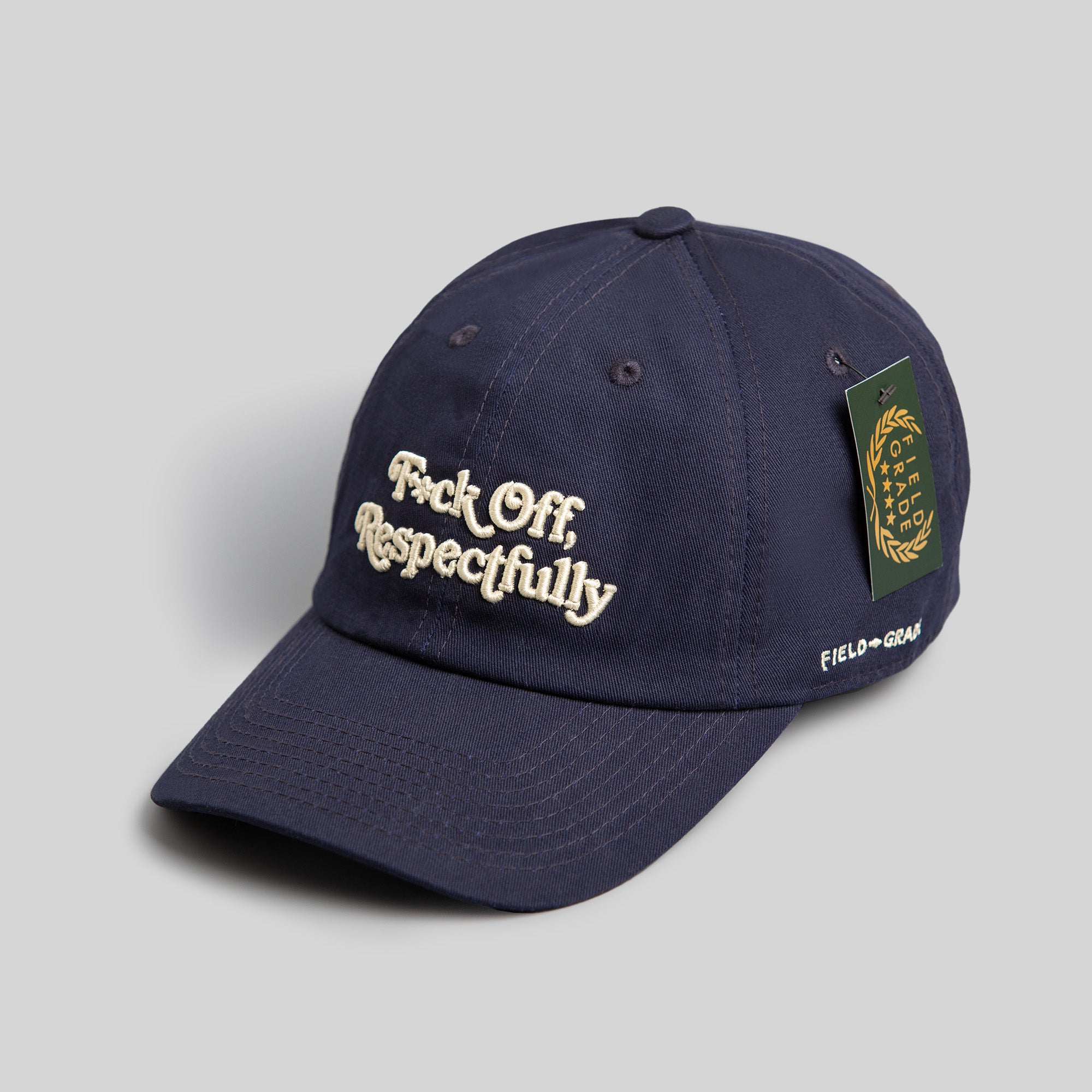 RESPECTFULLY DEEP NAVY RELAXED FIT HAT