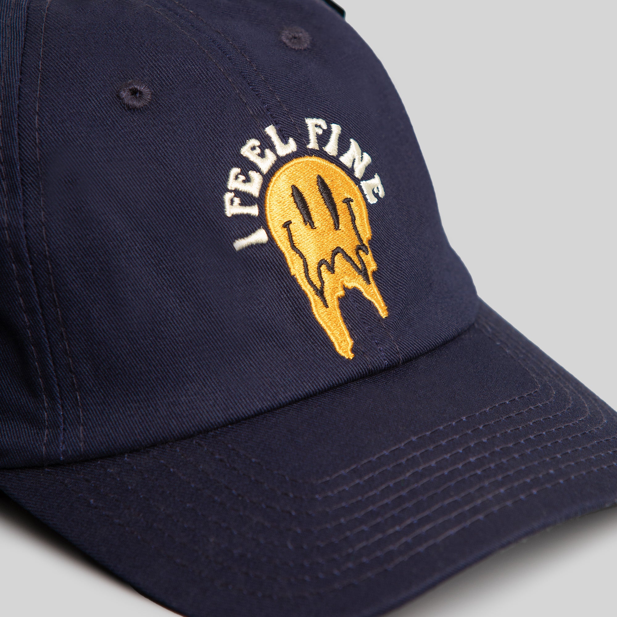 I FEEL FINE DEEP NAVY RELAXED FIT HAT