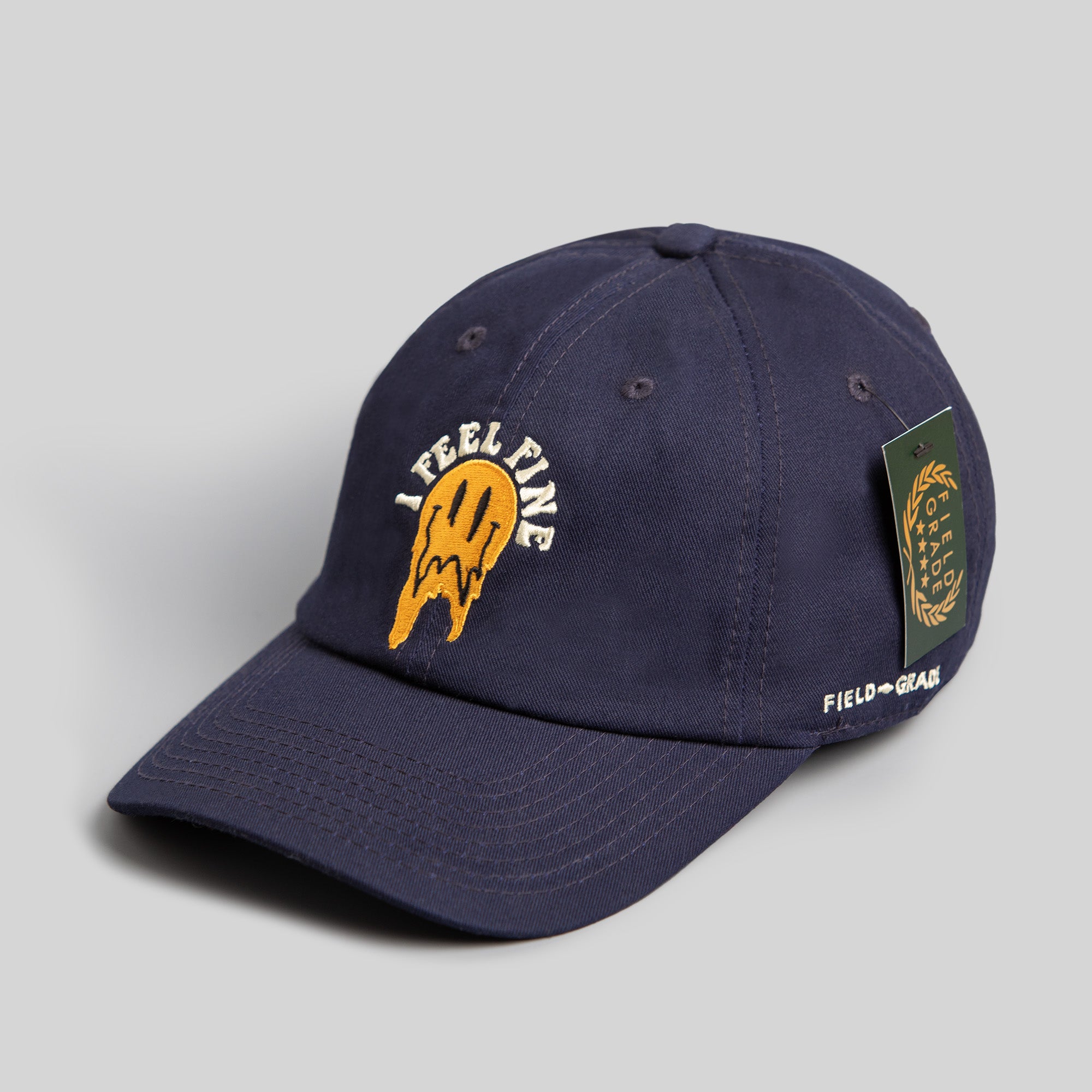 I FEEL FINE DEEP NAVY RELAXED FIT HAT