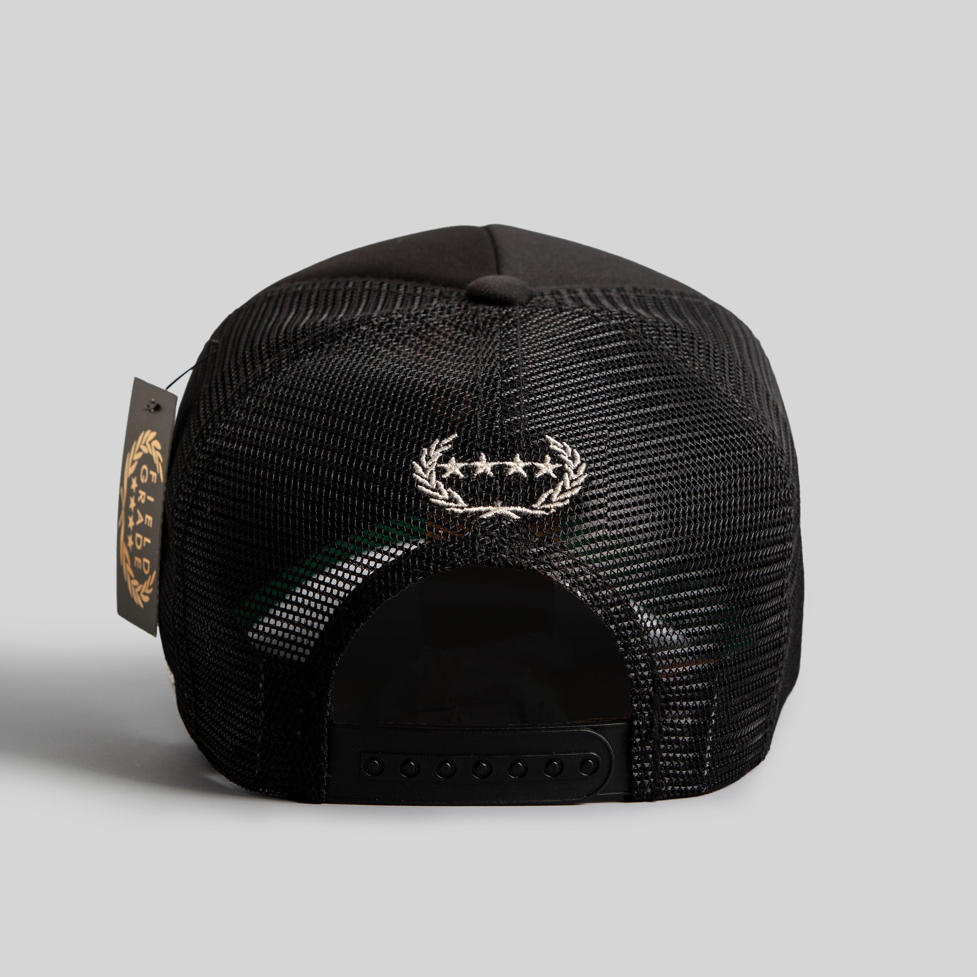 I FEEL FINE BLACK TRUCKER HAT