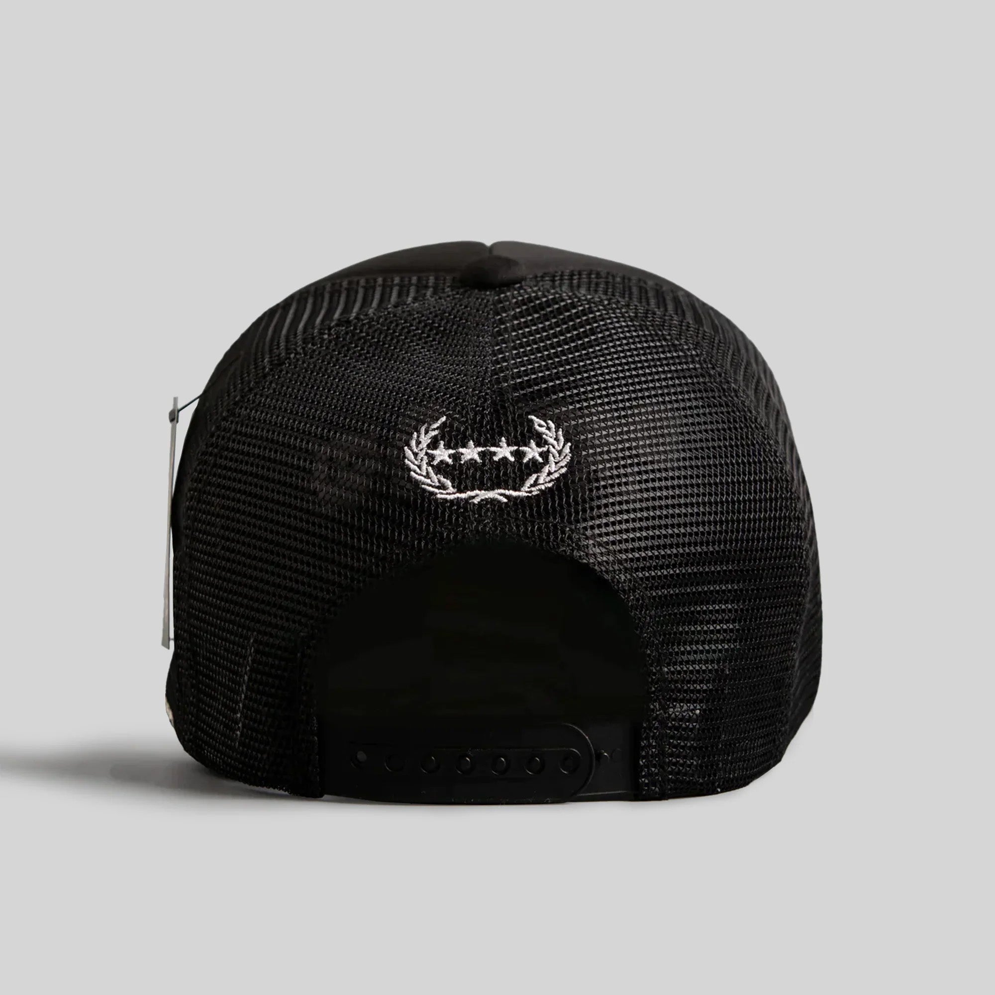 NO F*CKS GIVEN BLACK TRUCKER HAT