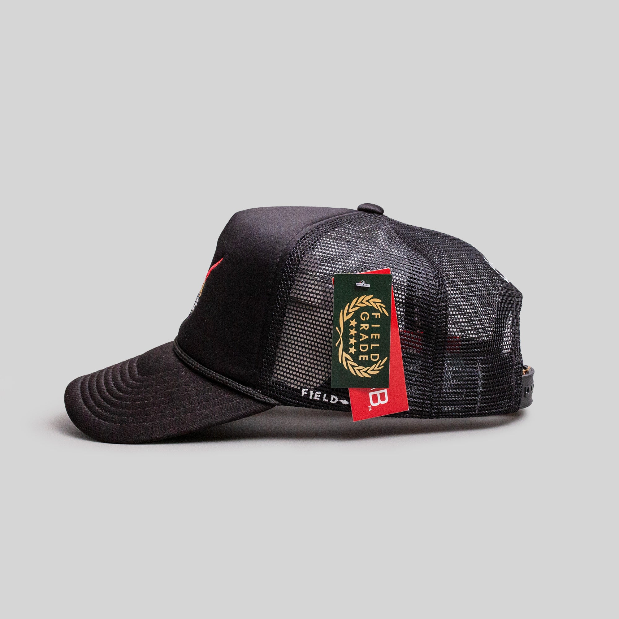 SKYLAB NASA 50TH ANNIVERSARY BLACK TRUCKER HAT