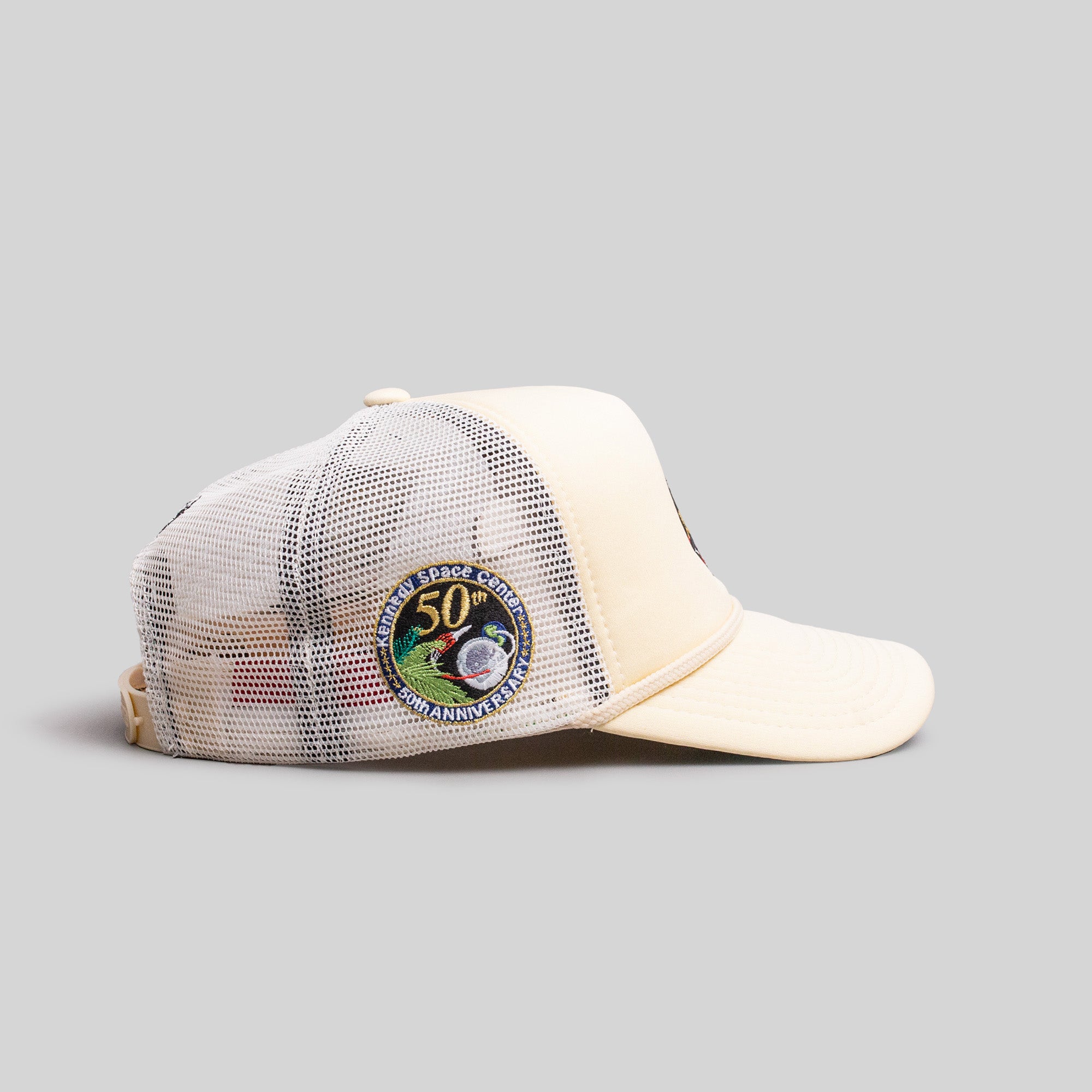 SKYLAB NASA 50TH ANNIVERSARY SAND TRUCKER HAT