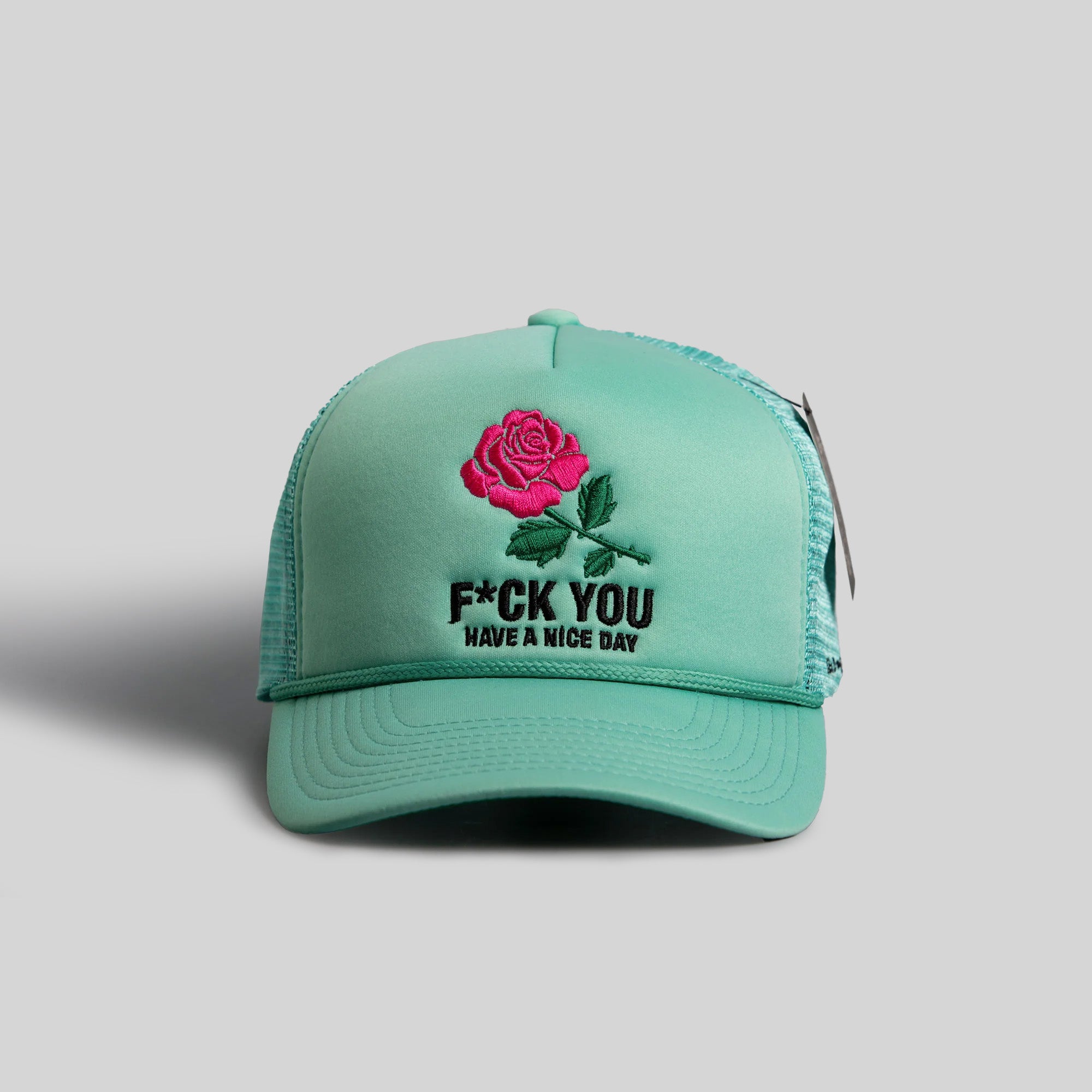 HAVE A NICE DAY MINT TRUCKER HAT