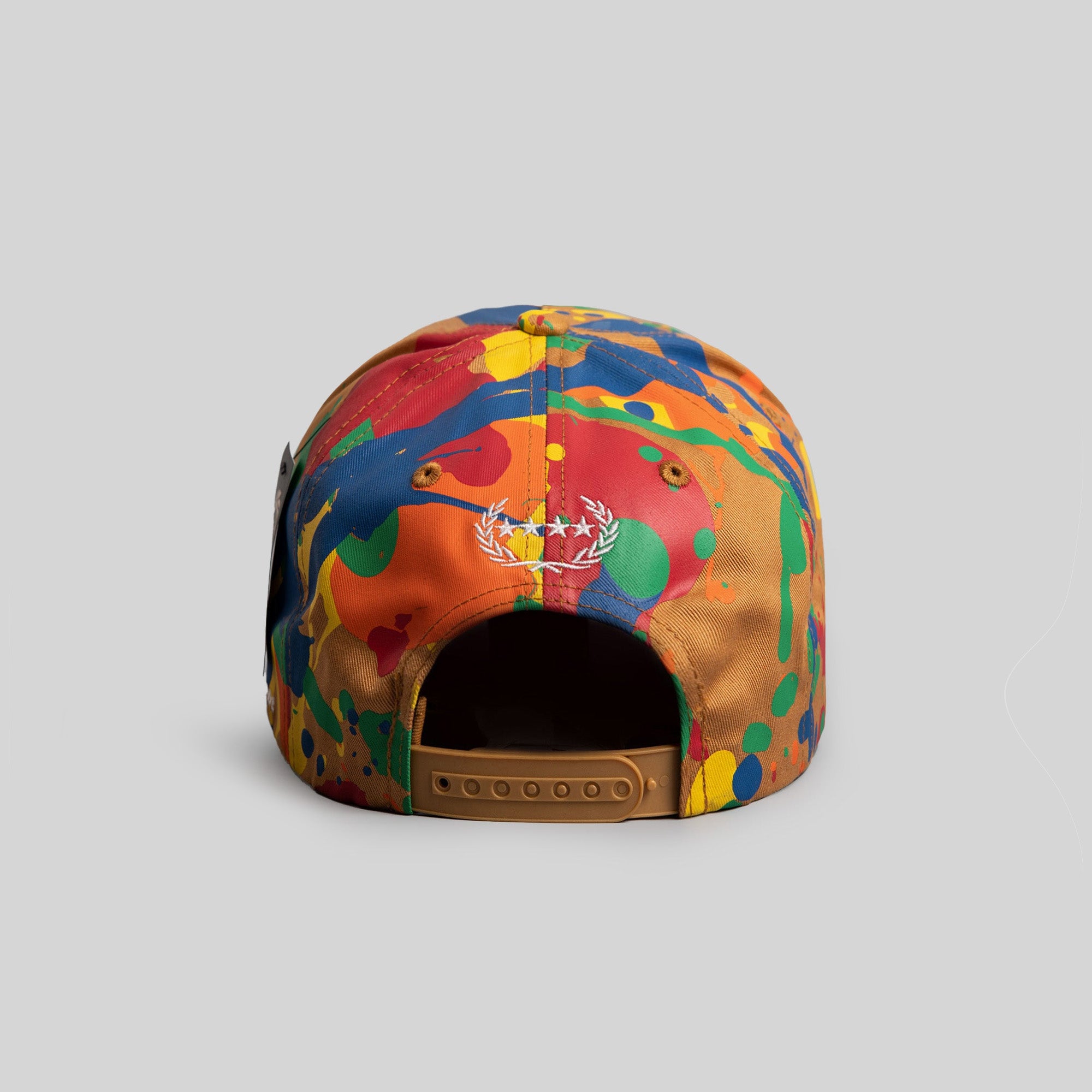 NO F*CKS GIVEN PRIMARY SPLATTER TRUCKER HAT