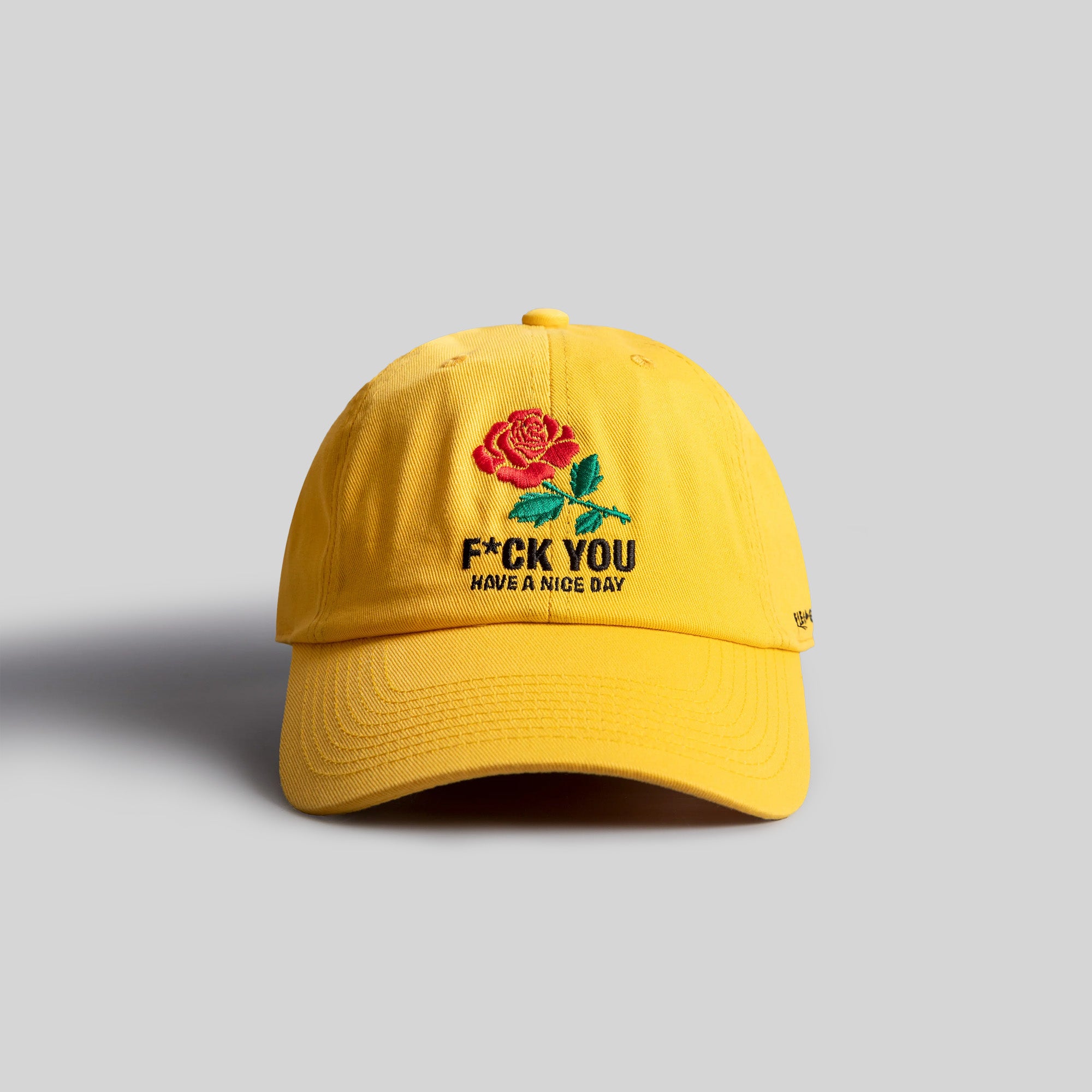 HAVE A NICE DAY TOUR YELLOW RELAXED FIT HAT