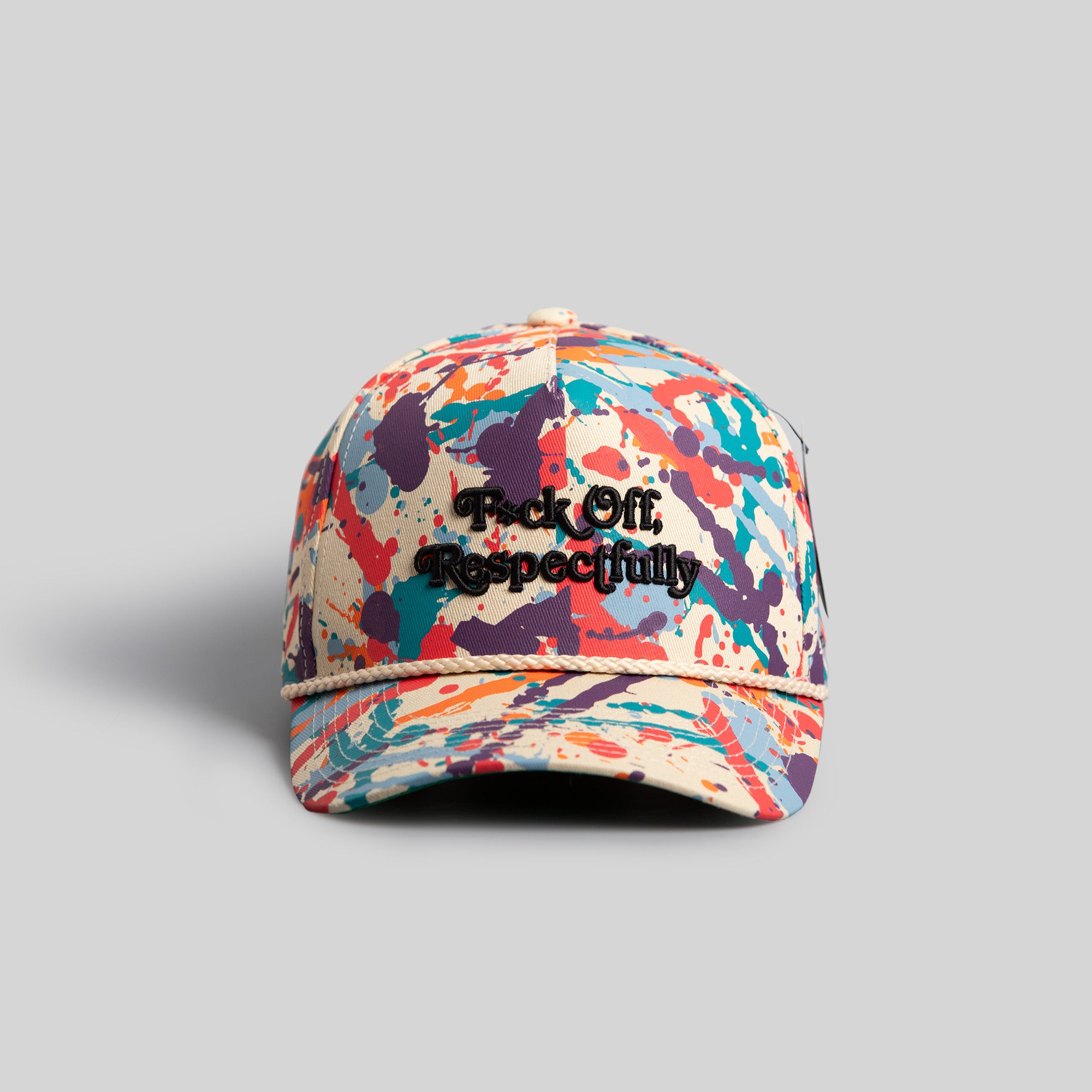 RESPECTFULLY SAND SPLATTER TRUCKER HAT