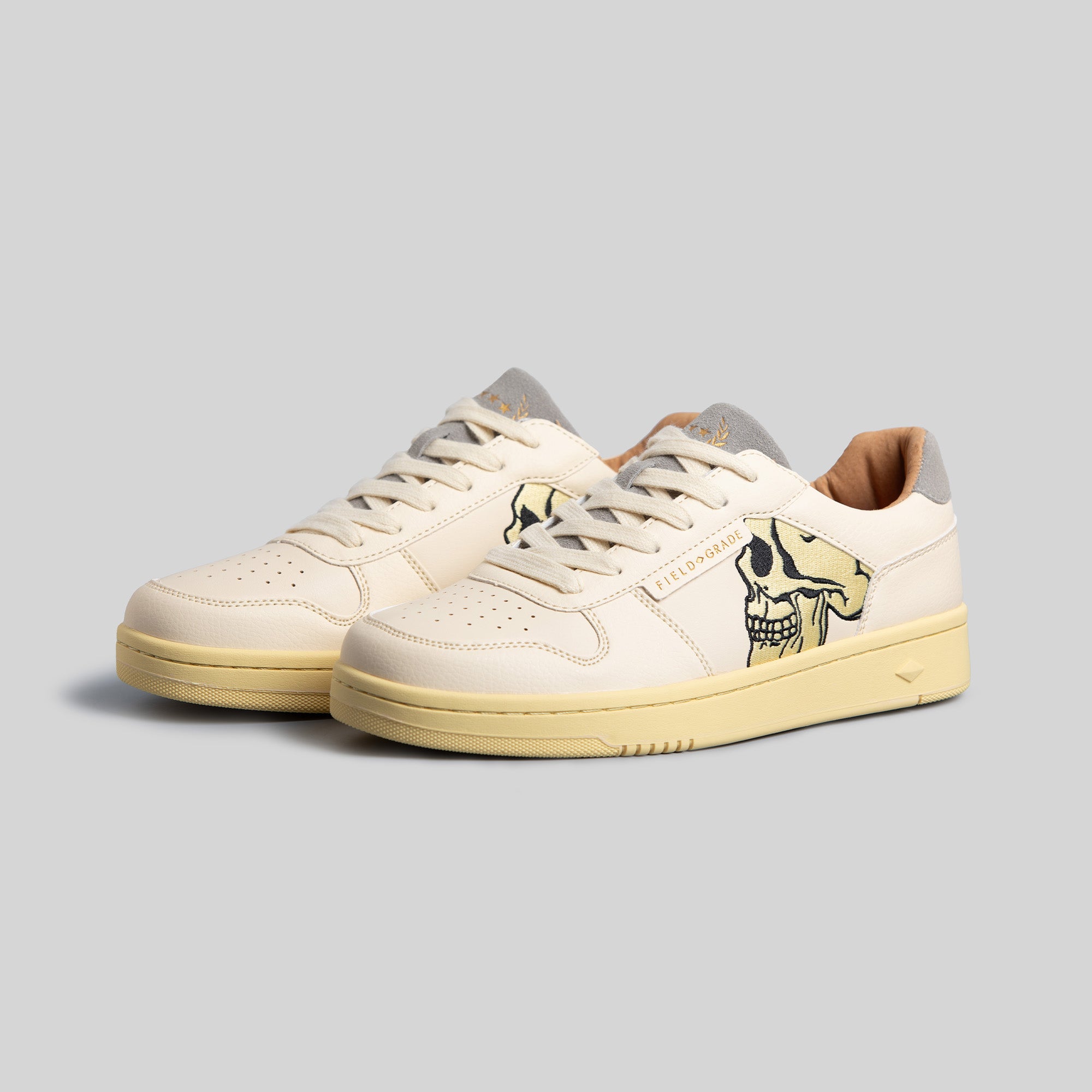 FG-1 LOW "TRUST NO ONE" - BONE/GREY