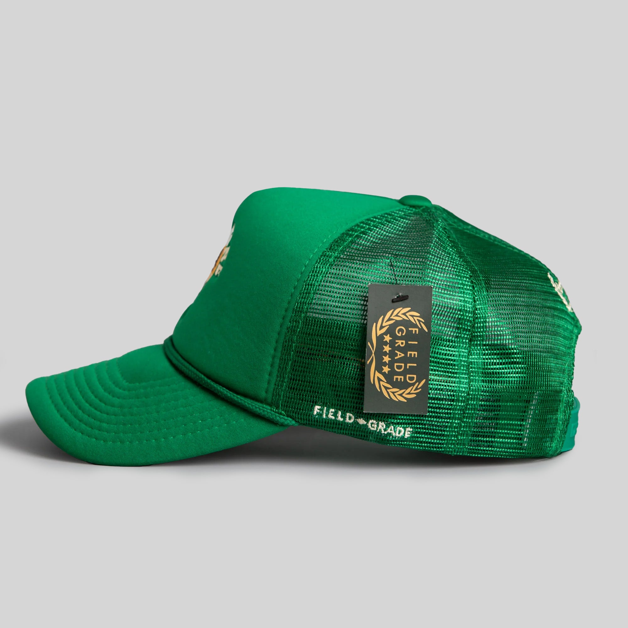 I FEEL FINE KELLY GREEN TRUCKER HAT