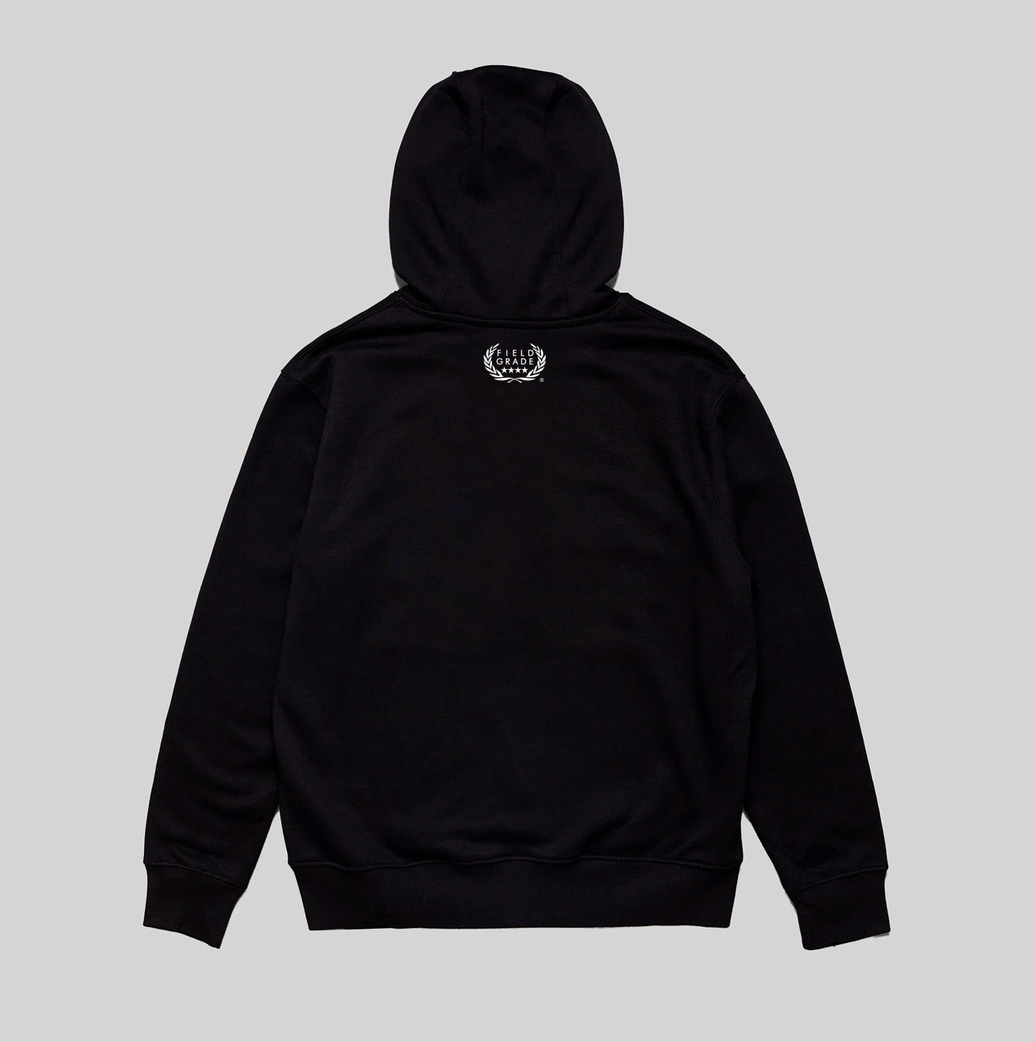 RESPECTFULLY BLACK/WHITE POLY COTTON HOODIE