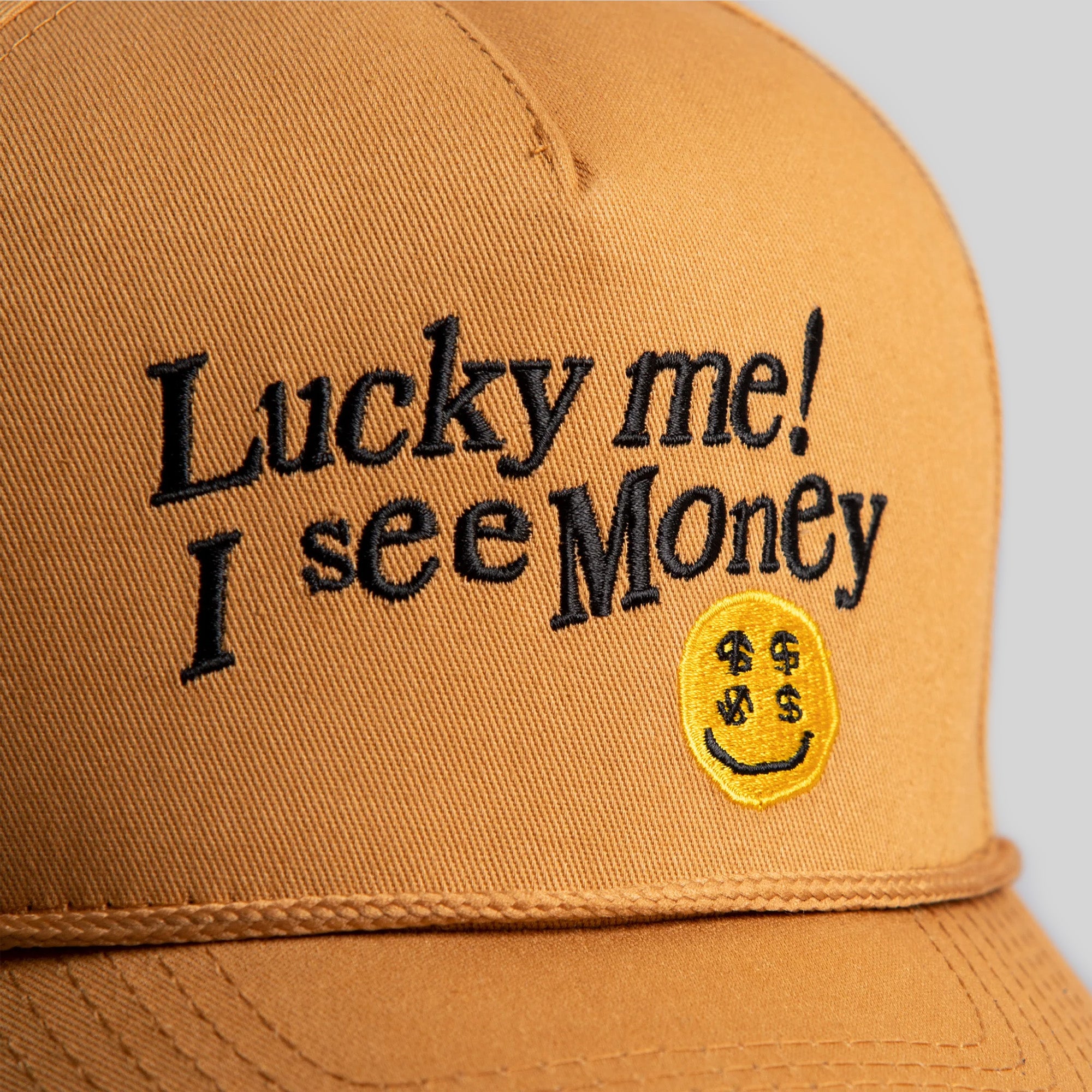 I SEE MONEY WHEAT ALL TWILL TRUCKER HAT
