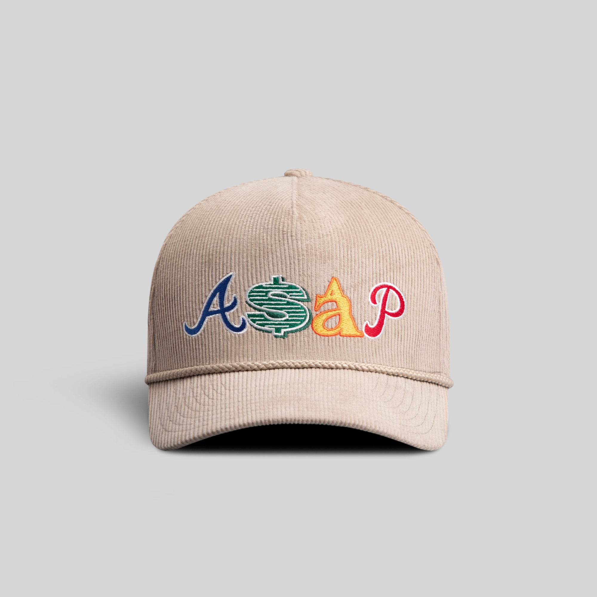 ASAP WARM GREY CORDUROY TRUCKER