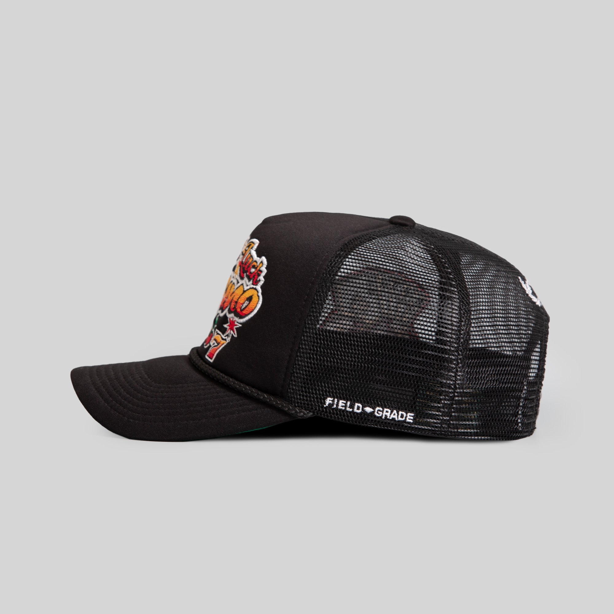 BAD LUCK CASINO BLACK FOAM MESH TRUCKER