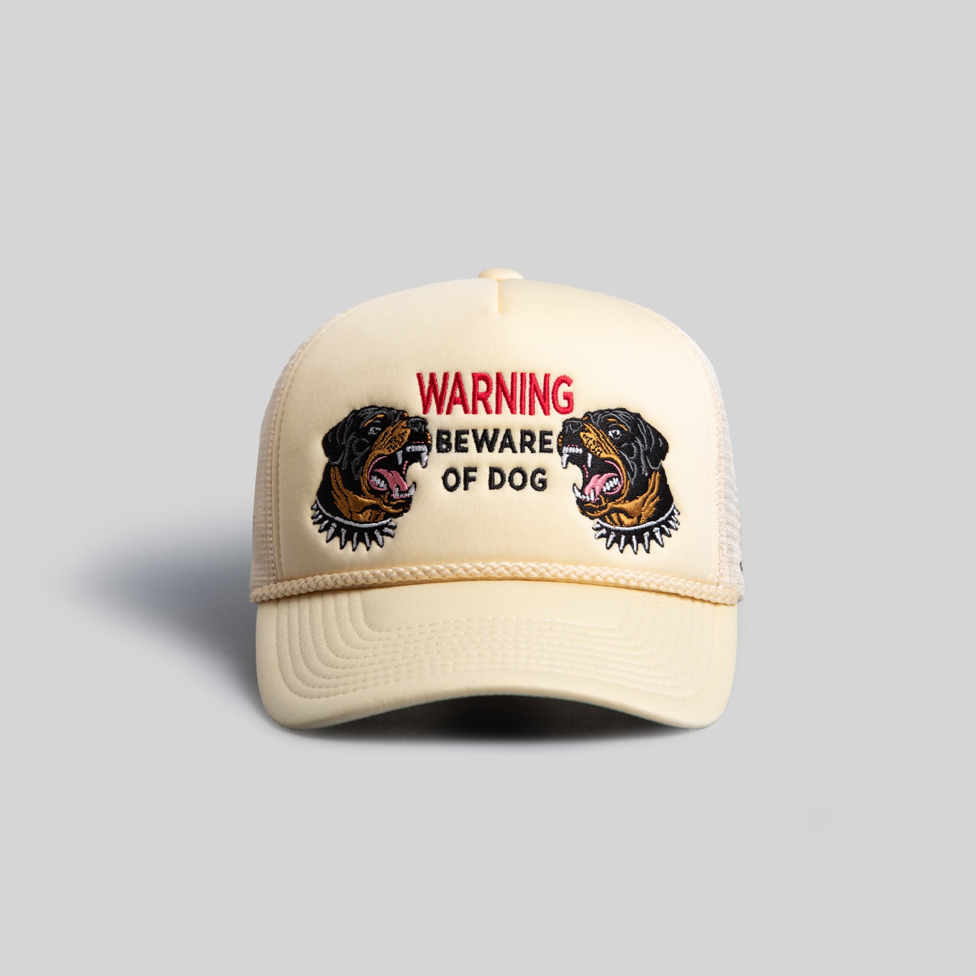 BEWARE OF ROTTY SAND TRUCKER HAT