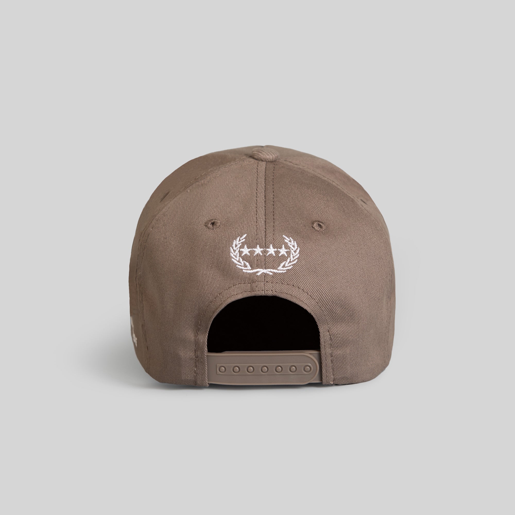 BEWARE OF ROTTY WARM GREY TWILL/CORDUROY TRUCKER HAT