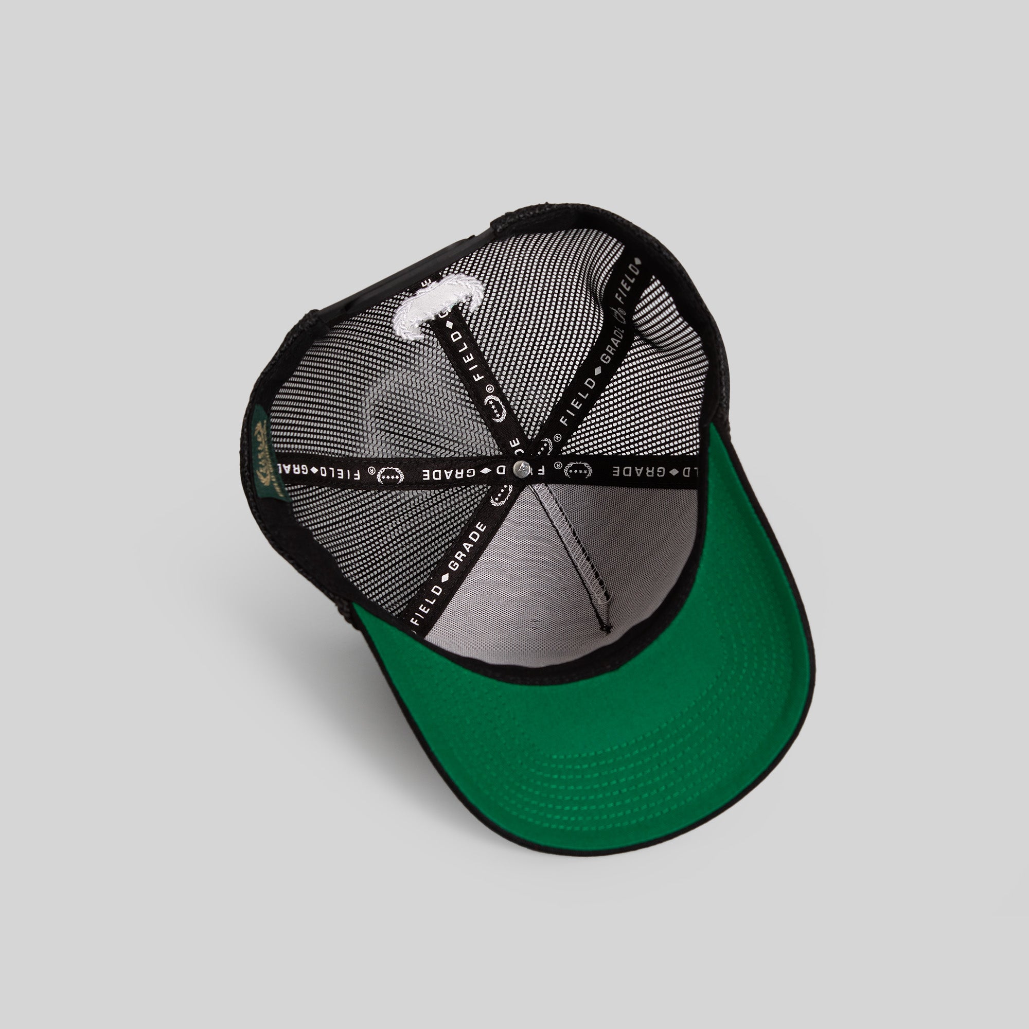 BY ANY MEANS BLACK TWILL MESH TRUCKER