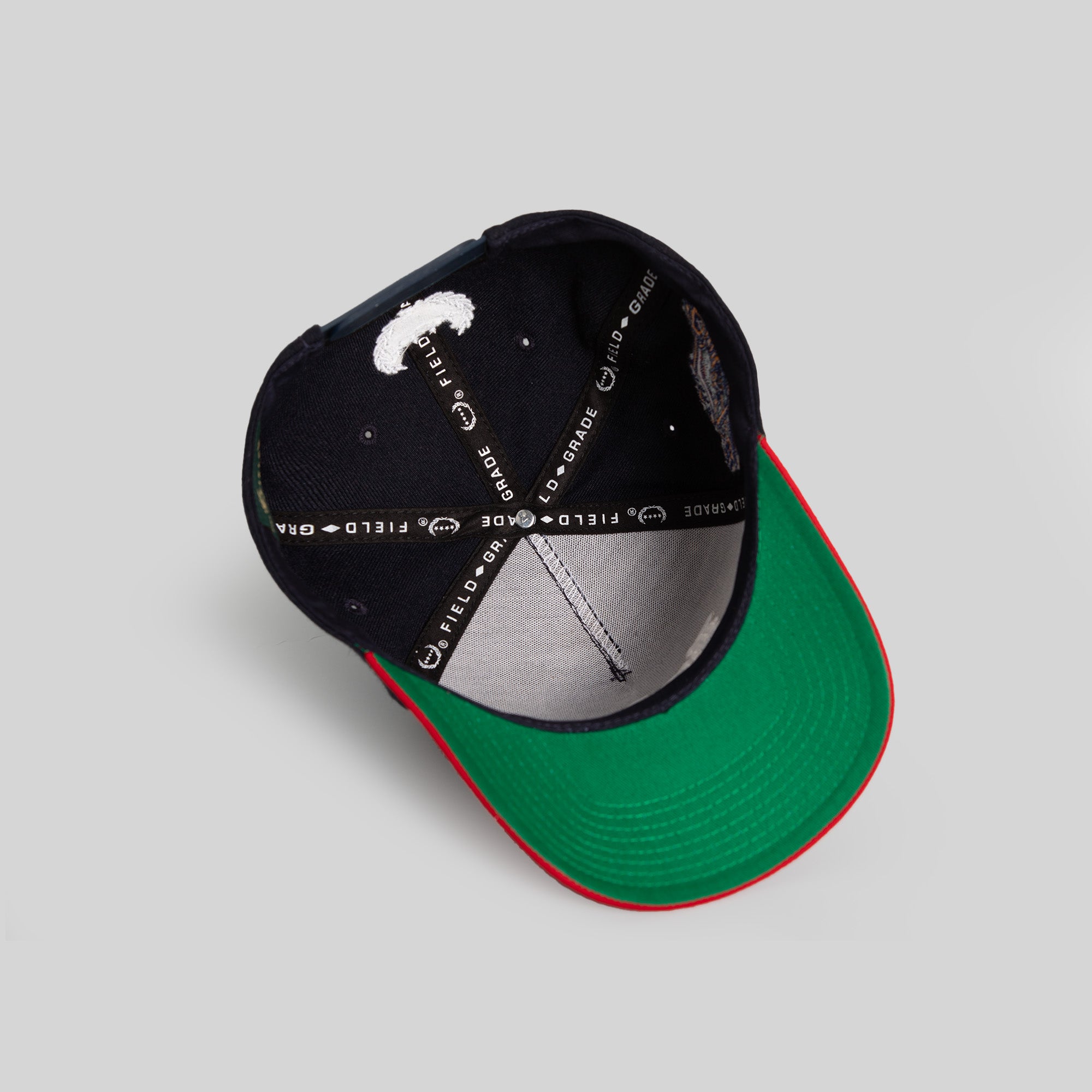 BY ANY MEANS DEEP NAVY RED TRUCKER