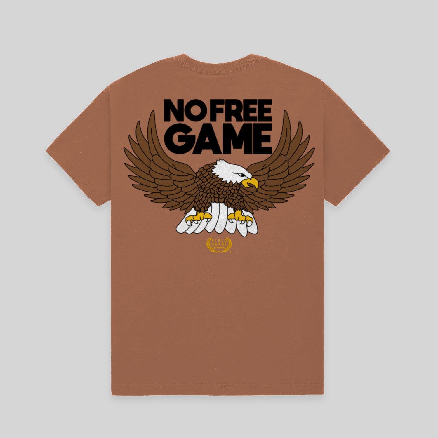 NO FREE GAME WHEAT COTTON TEE