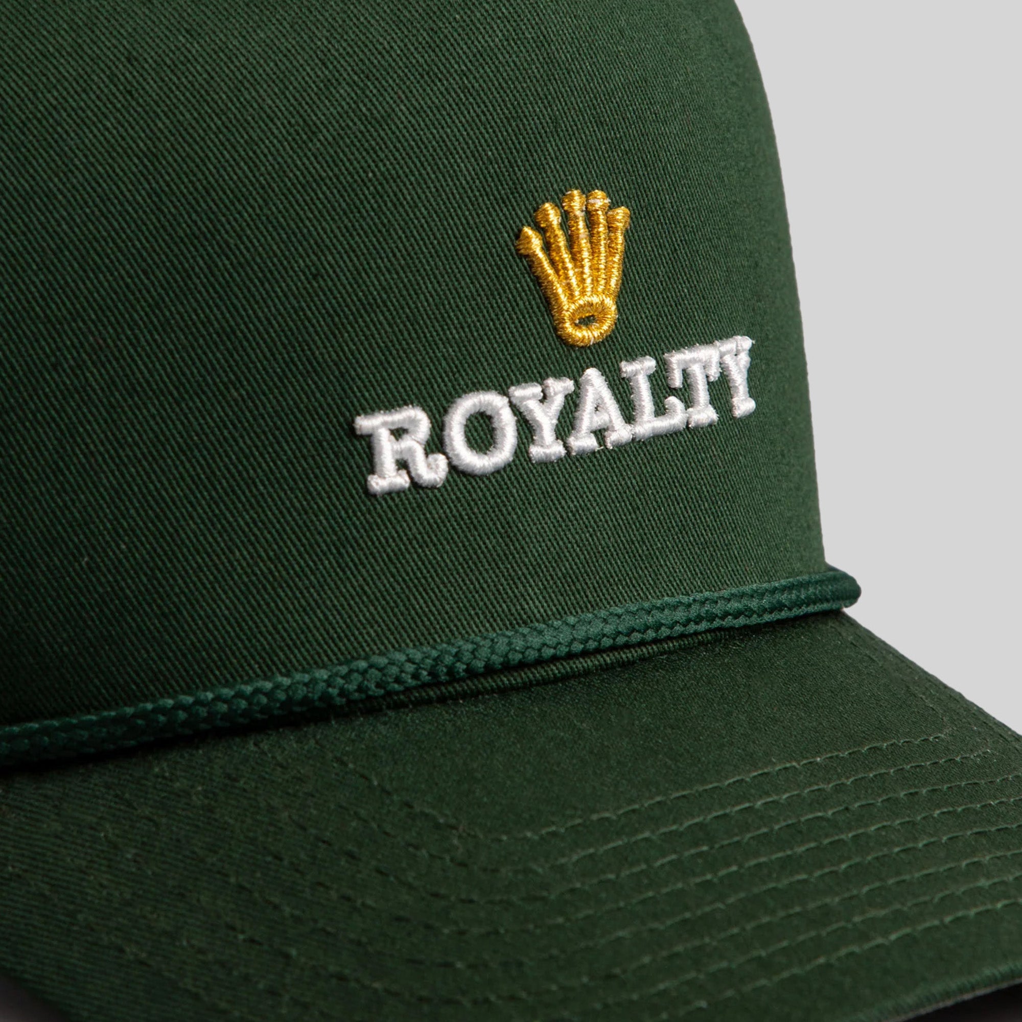 ROYALTY FG GREEN TRUCKER HAT