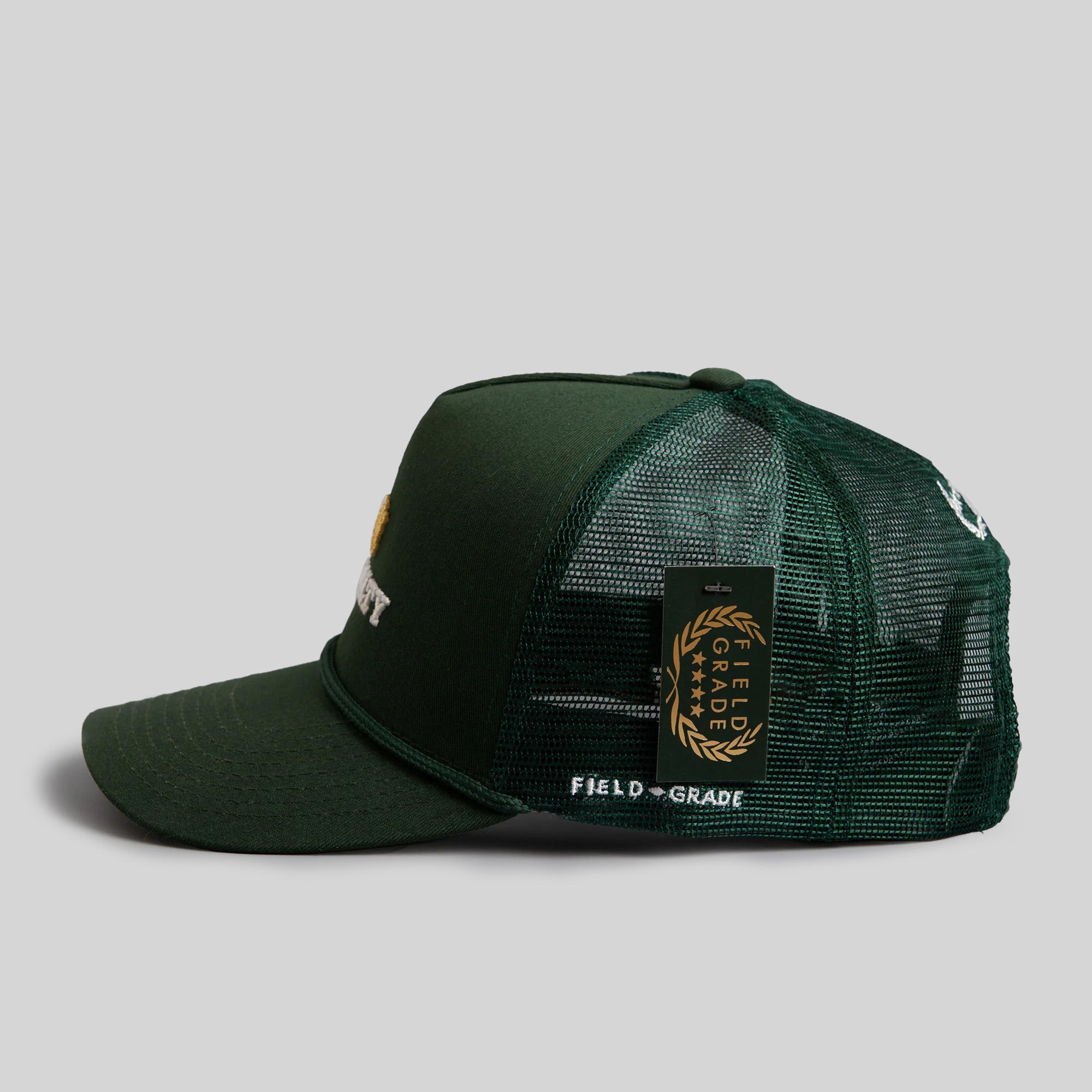 ROYALTY FG GREEN TRUCKER HAT