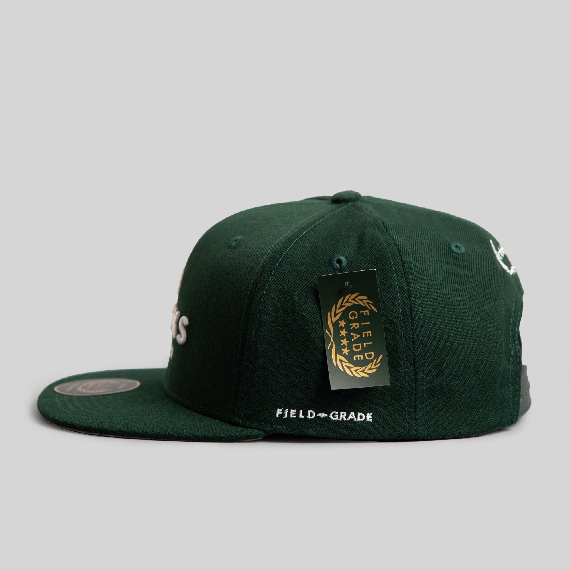 NO F*CKS GIVEN FG GREEN SNAPBACK HAT