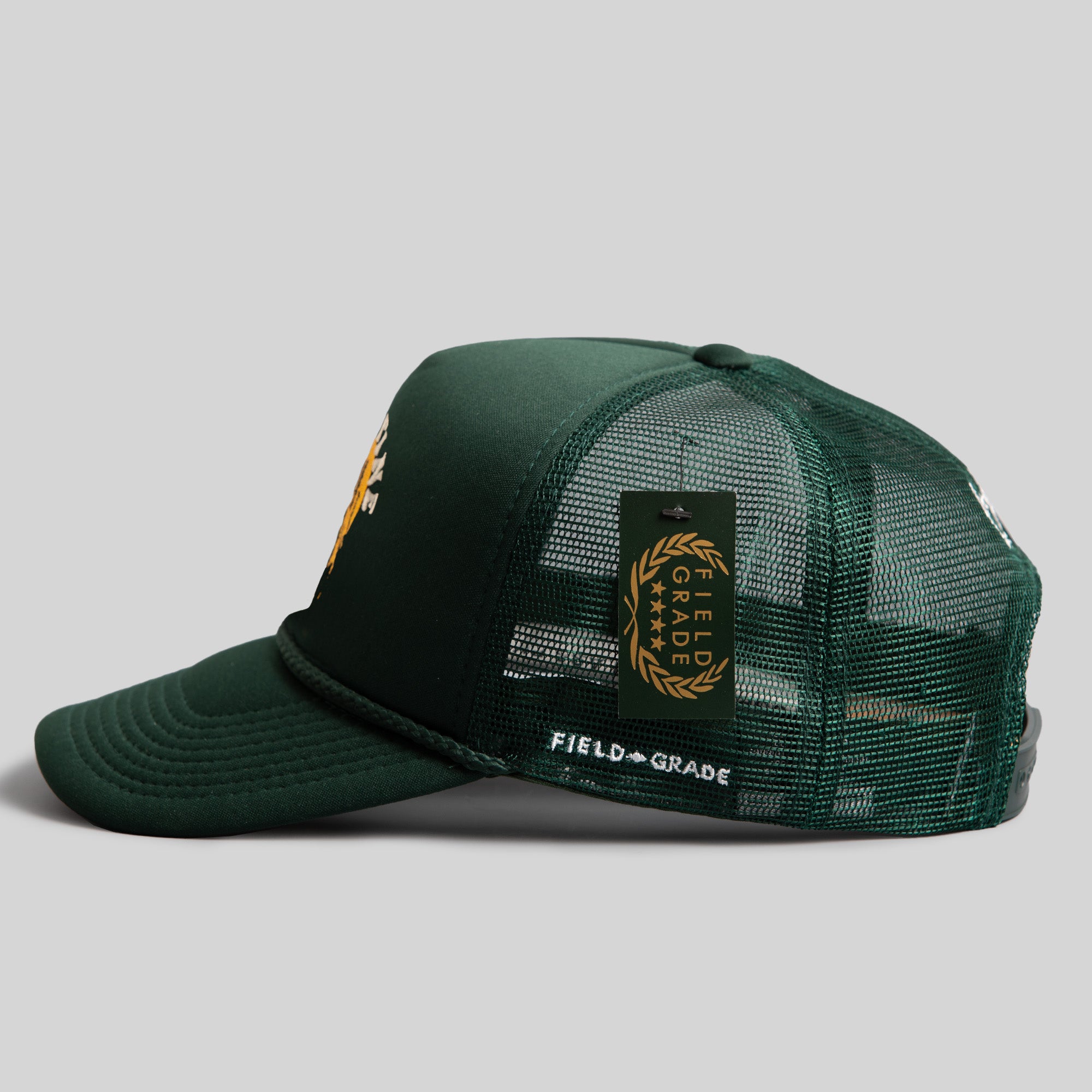 I FEEL FINE FG GREEN TRUCKER HAT