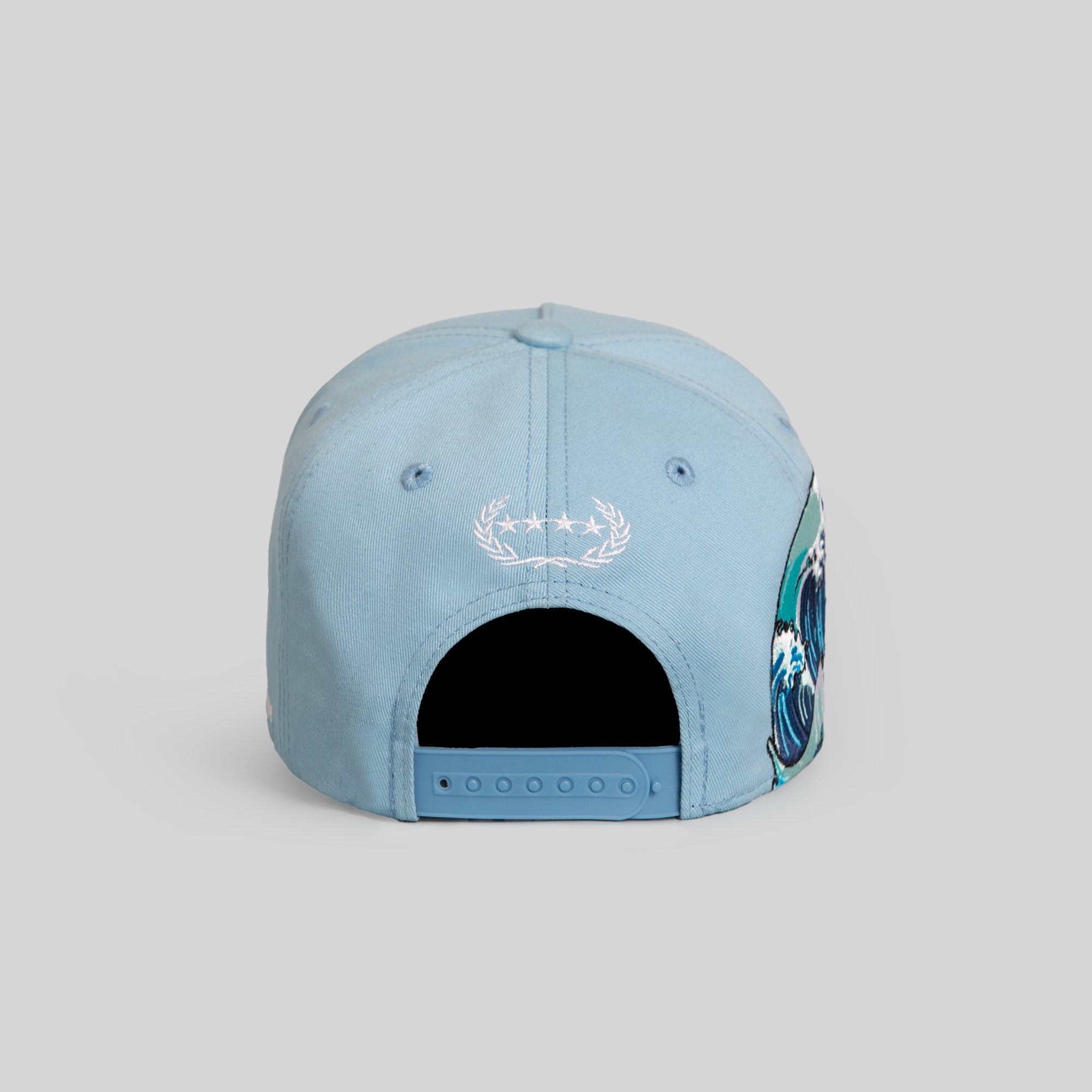 CANT STOP THE WAVE UNI BLUE TWILL TRUCKER