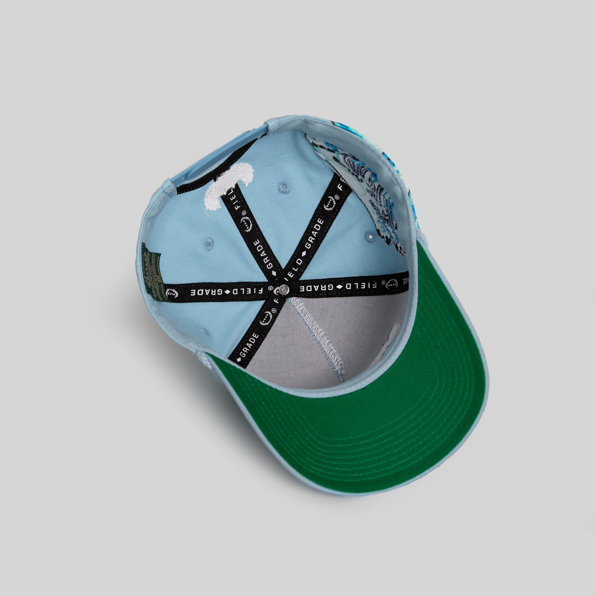 CANT STOP THE WAVE UNI BLUE TWILL TRUCKER