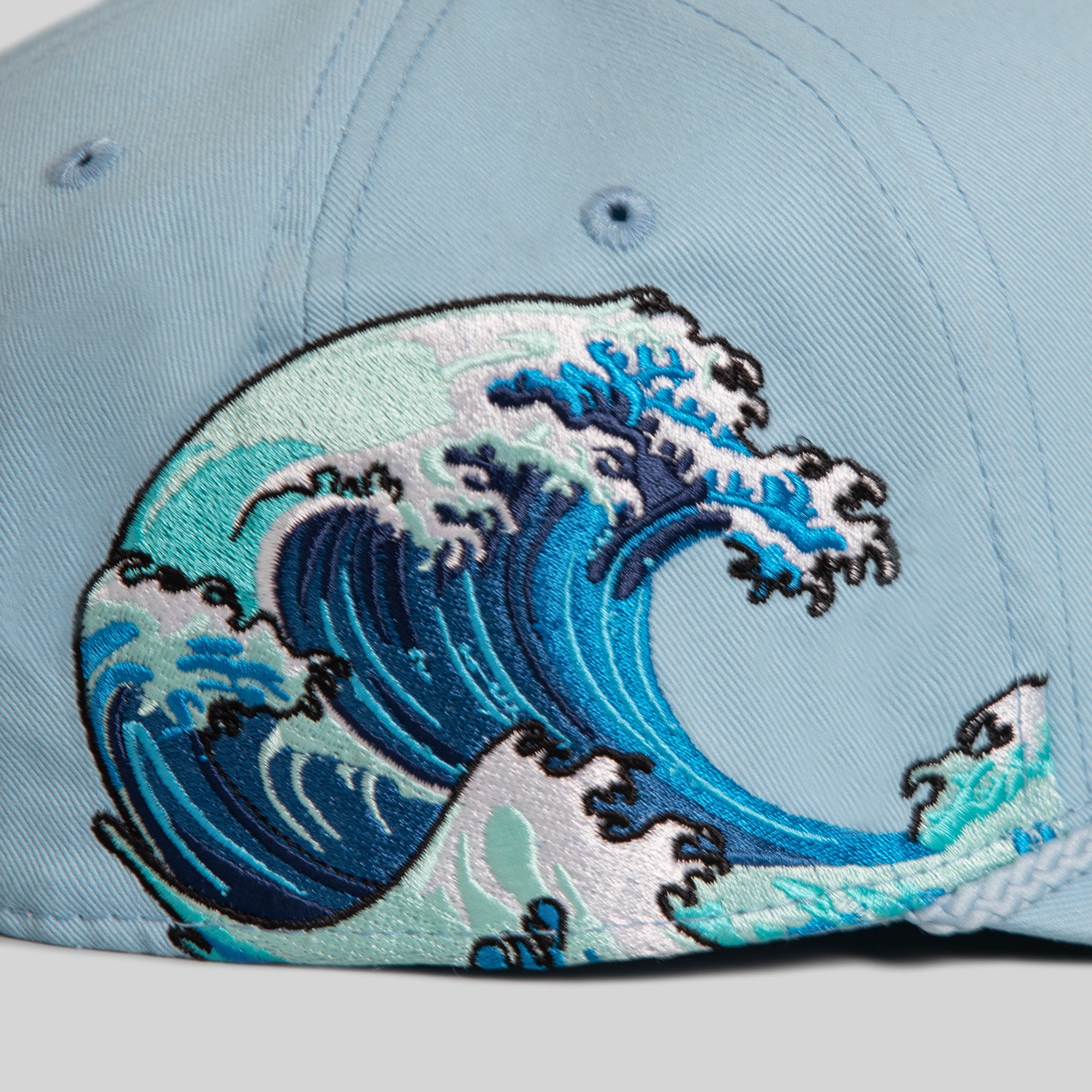 CANT STOP THE WAVE UNI BLUE TWILL TRUCKER