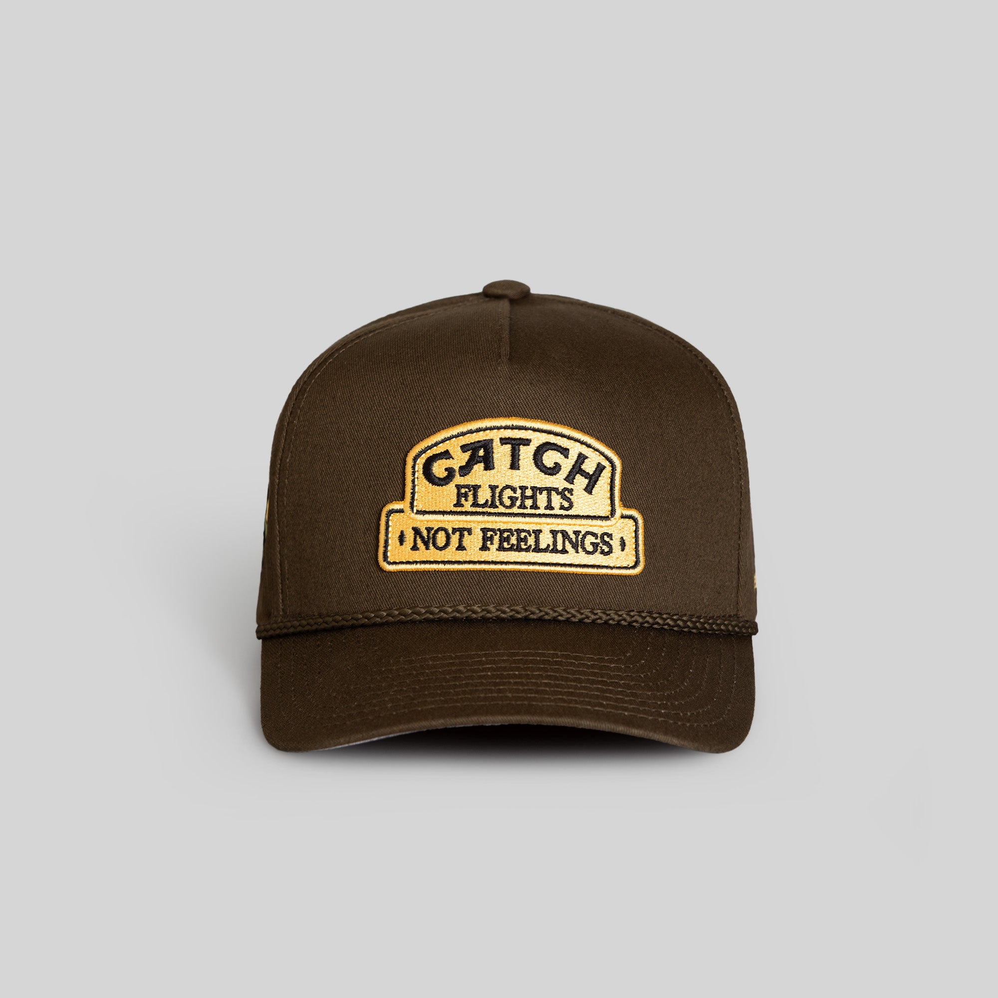 CATCH FLIGHTS 2.0 OLIVE TWILL TRUCKER