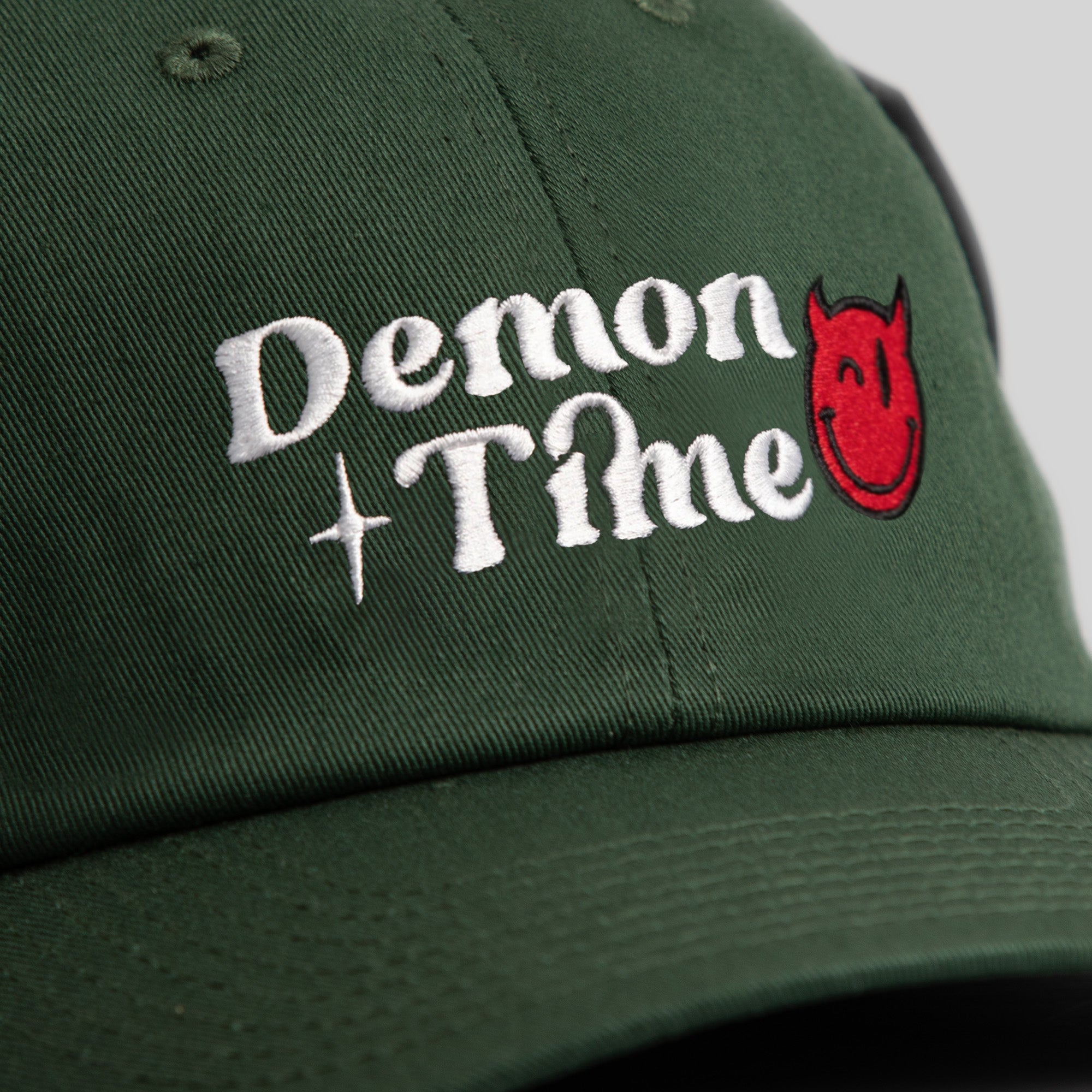 DEMON TIME FG GREEN RELAXED FIT HAT