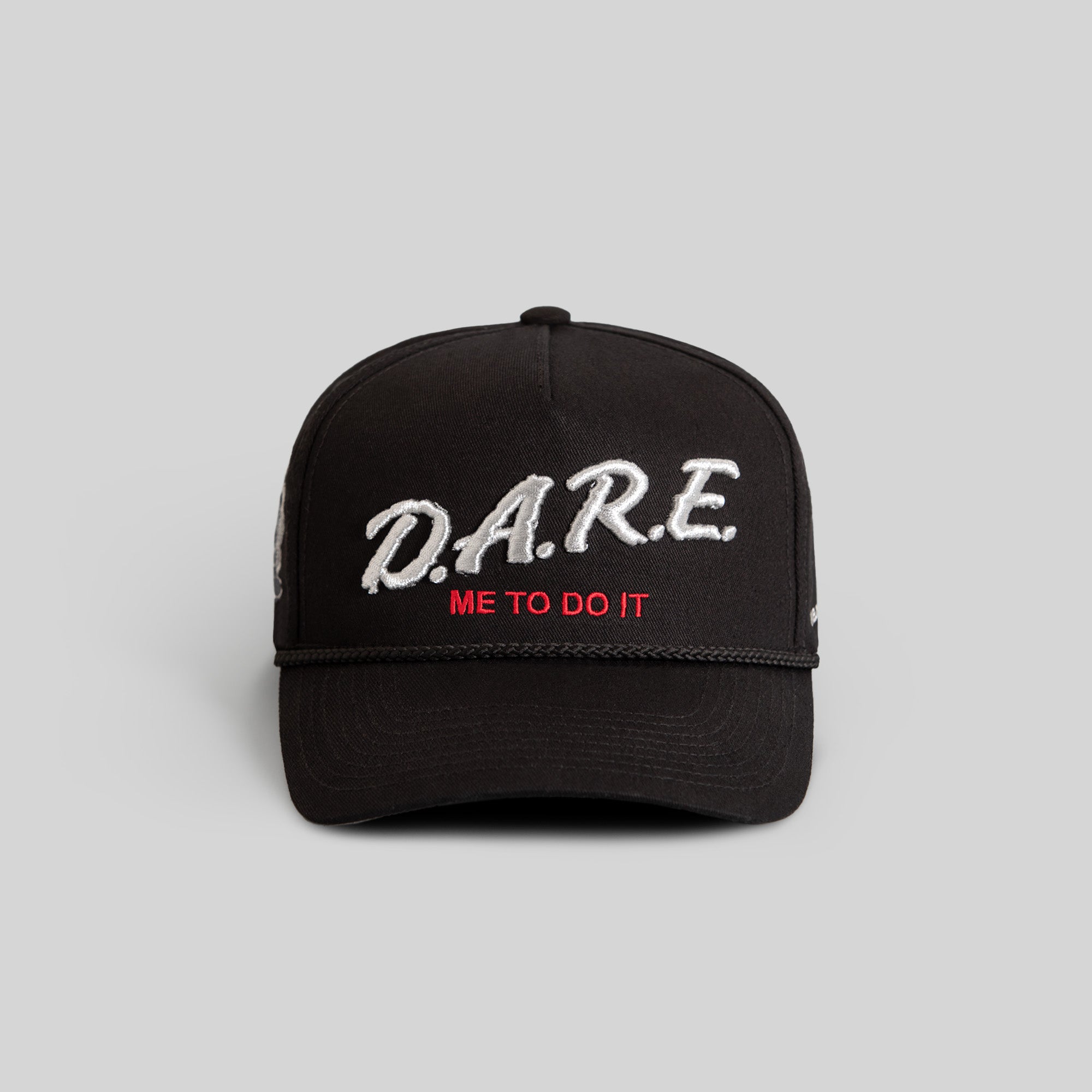 DARE ME TO DO IT 2.0 BLACK TWILL TRUCKER