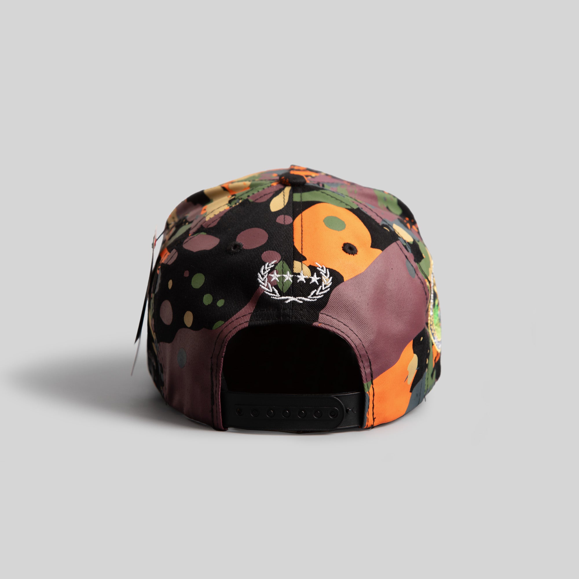 DO NOT DISTURB OLIVE SPLATTER TRUCKER HAT