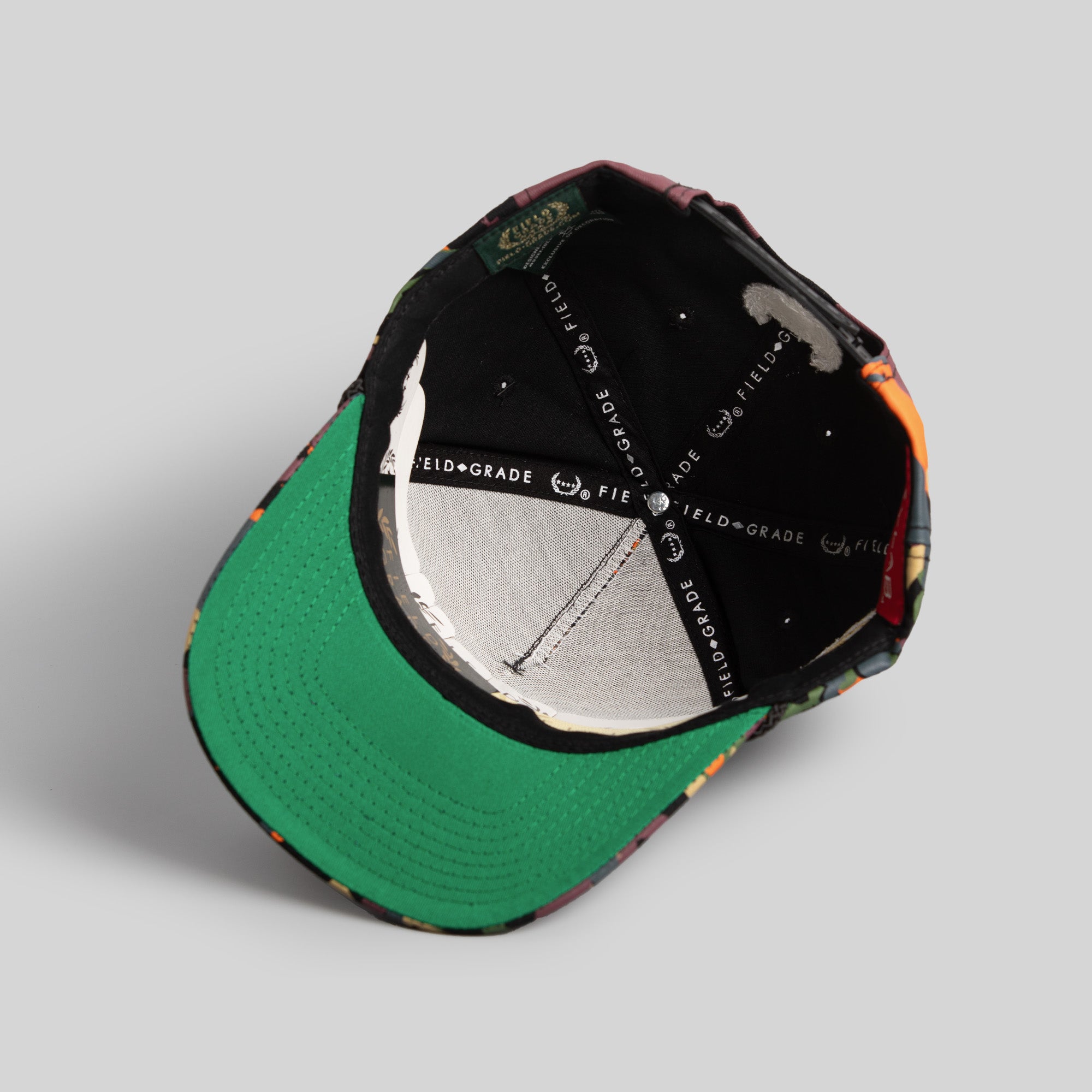 DO NOT DISTURB OLIVE SPLATTER TRUCKER HAT