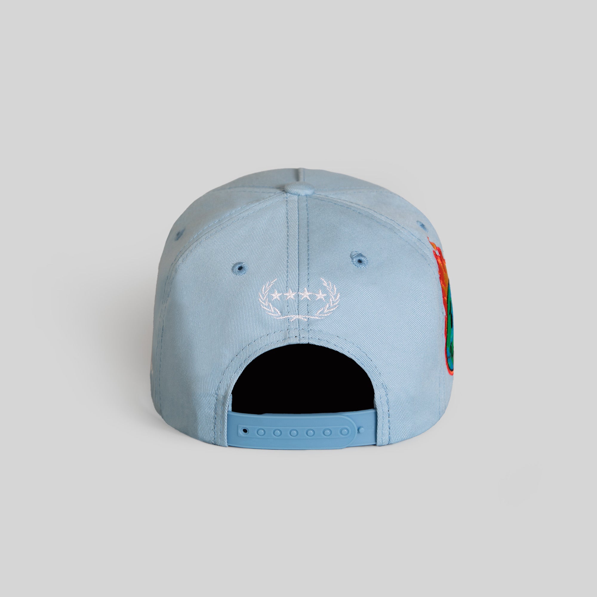 EVERYTHINGS F*CKED UNI BLUE TWILL TRUCKER HAT