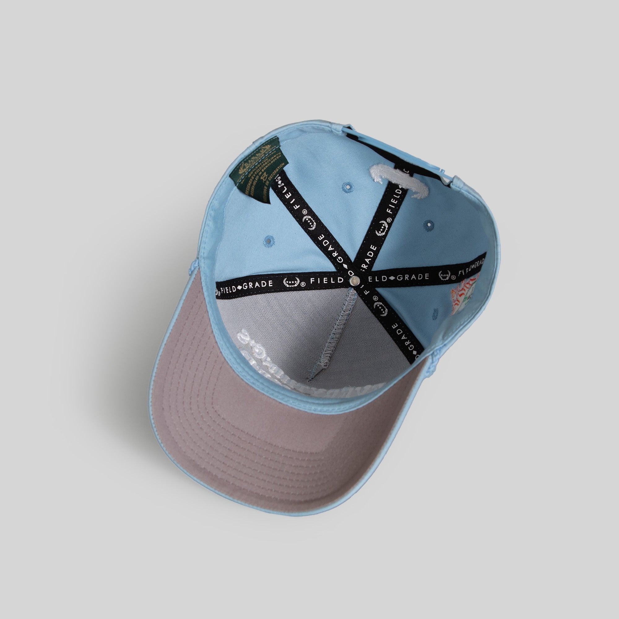EVERYTHINGS F*CKED UNI BLUE TWILL TRUCKER HAT