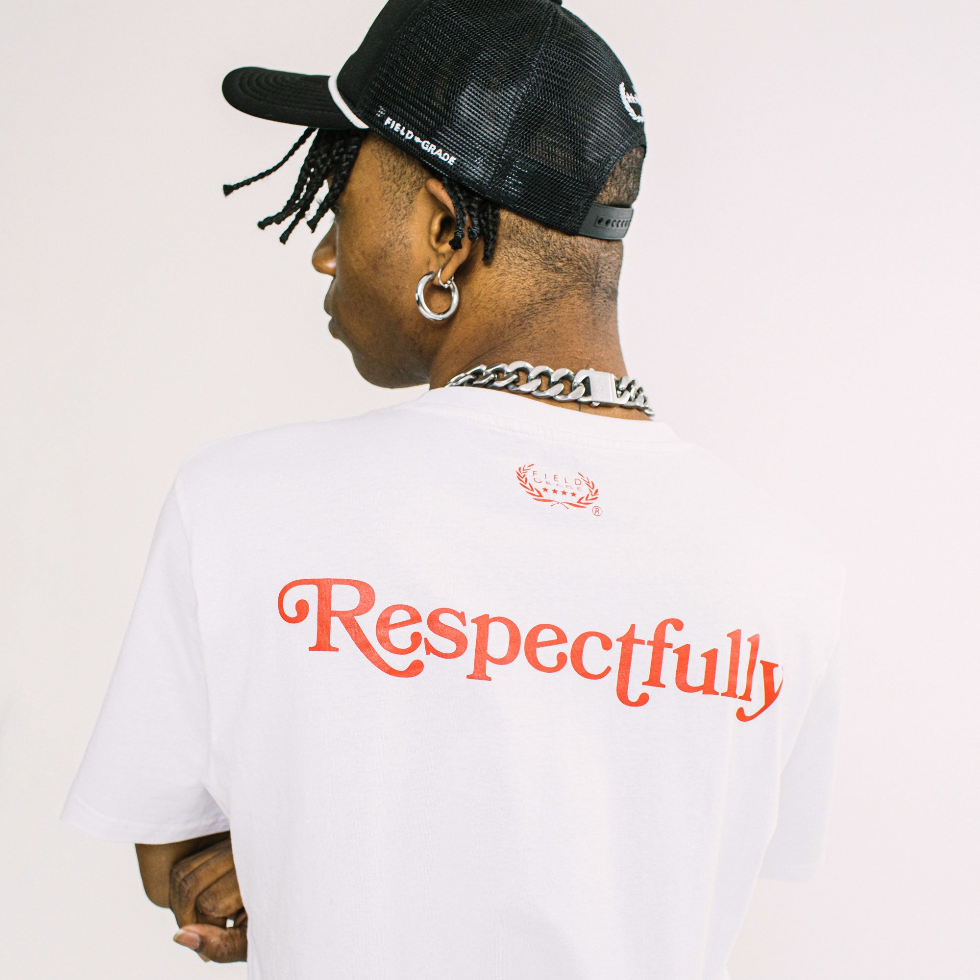 RESPECTFULLY WHITE TEE