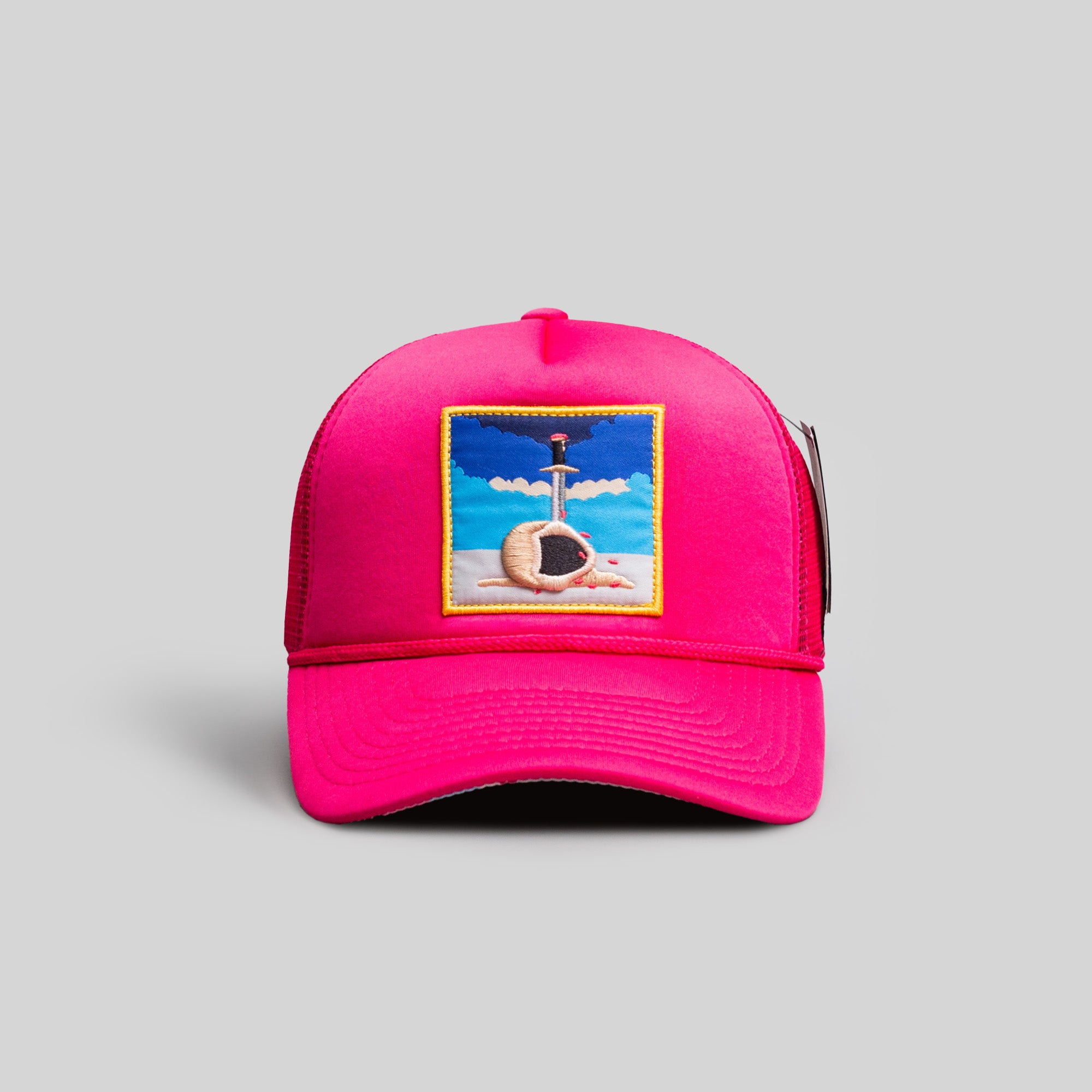 FIELD GRADE X KURVE STUDIO HEAVY IS THE HEAD PINK TRUCKER