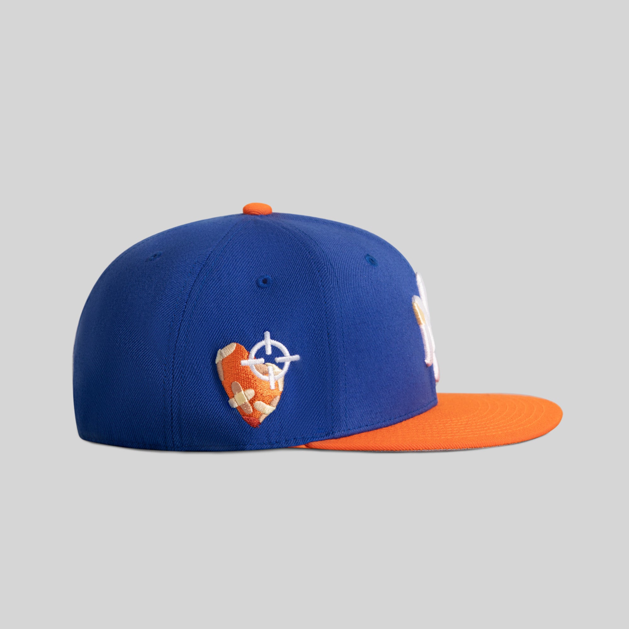 FIELD GRADE X KURVE STUDIO NY IS HEALING ROYAL ORANGE AWOOL FITTED